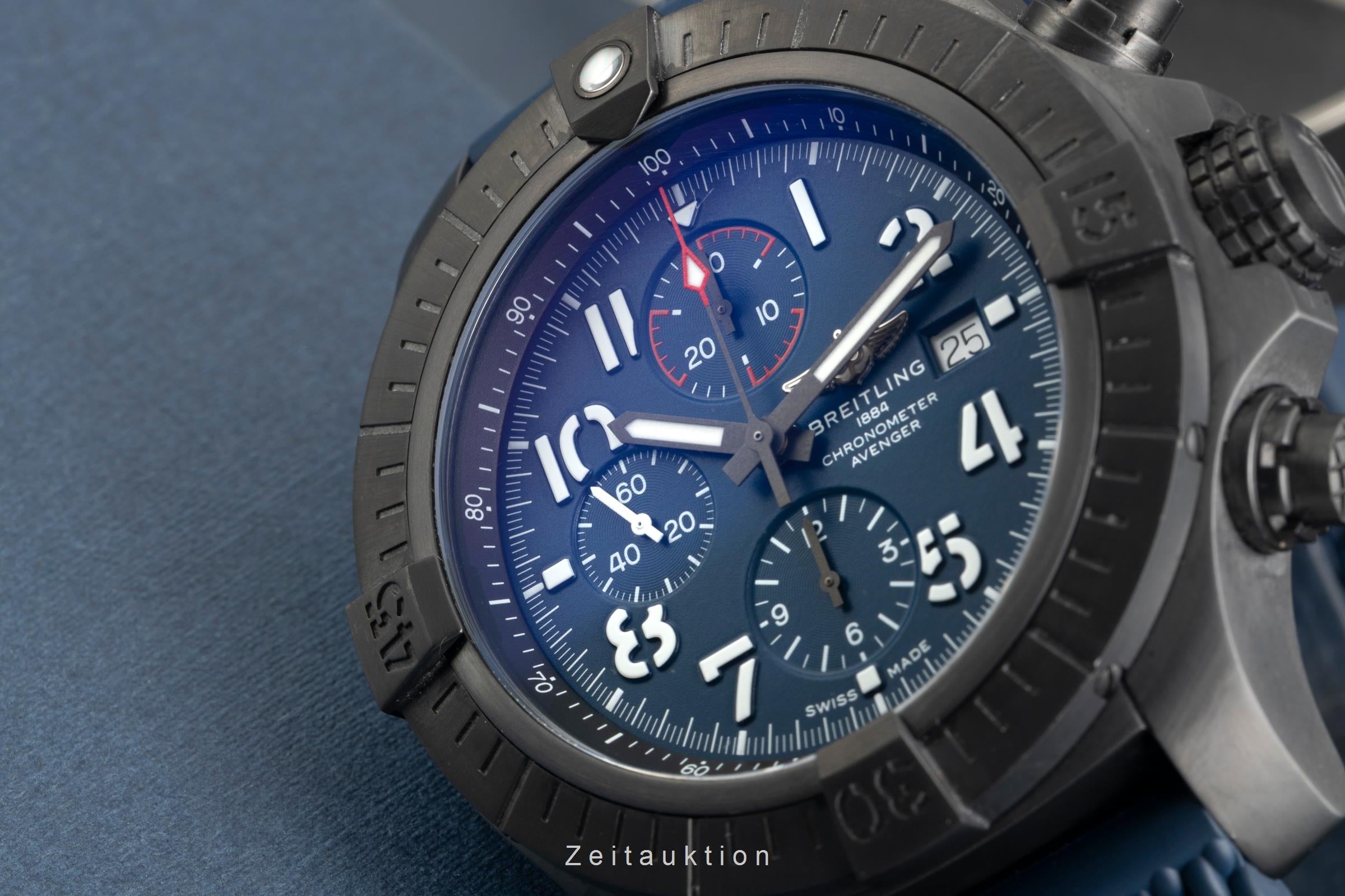 Breitling Super Avenger cronógrafo titanio automático reloj para caballeros V13375101C1X1  [2603799]