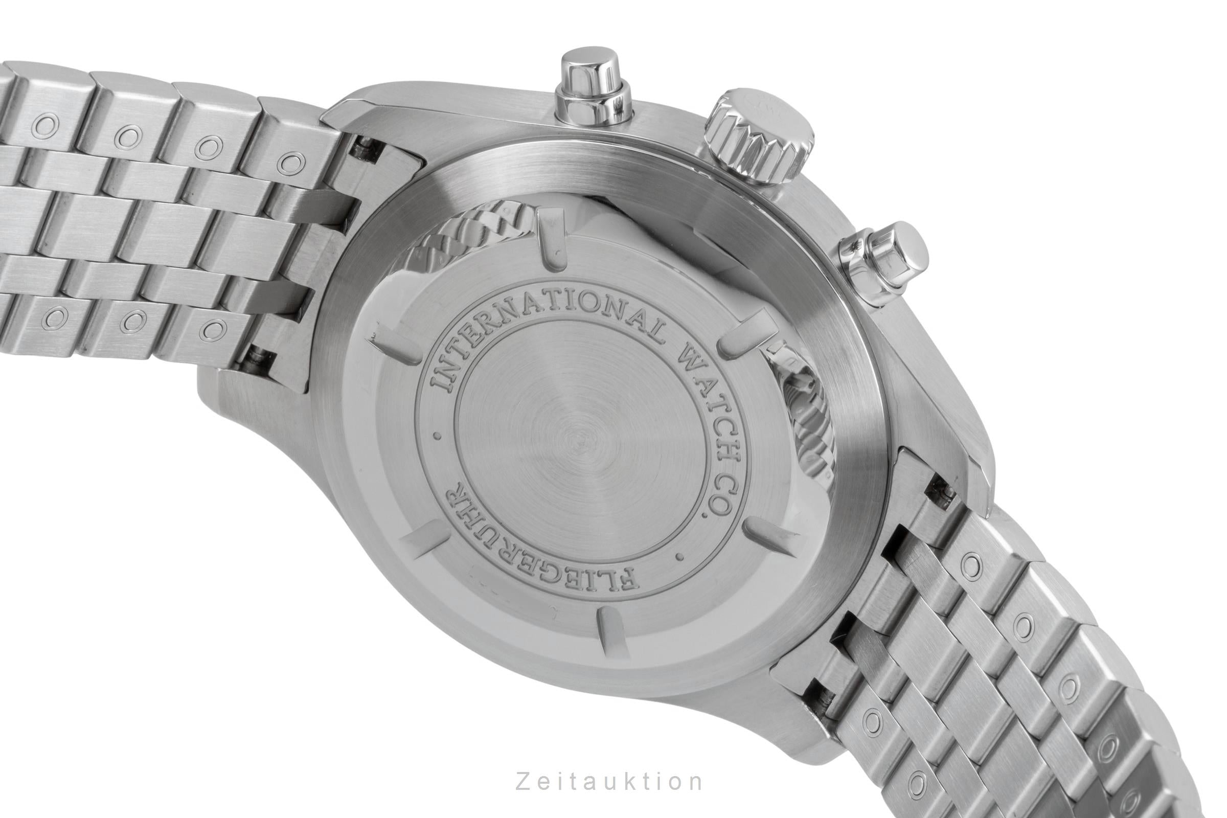 IWC Fliegerchronograph cronógrafo acero automático reloj para caballeros IW377704  [2603800]