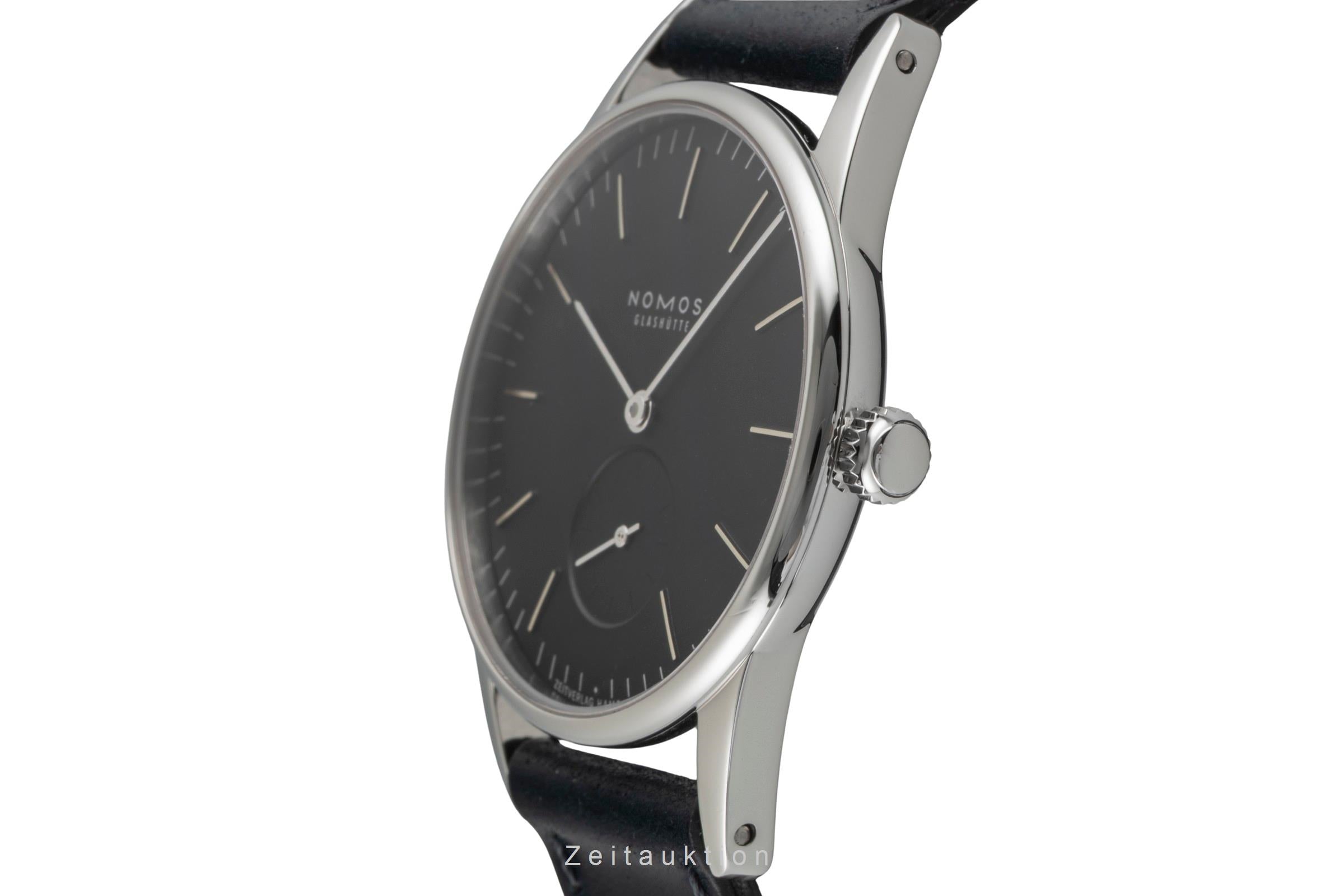 Nomos Orion acero cuerda manual reloj para caballeros 307  [2603806]
