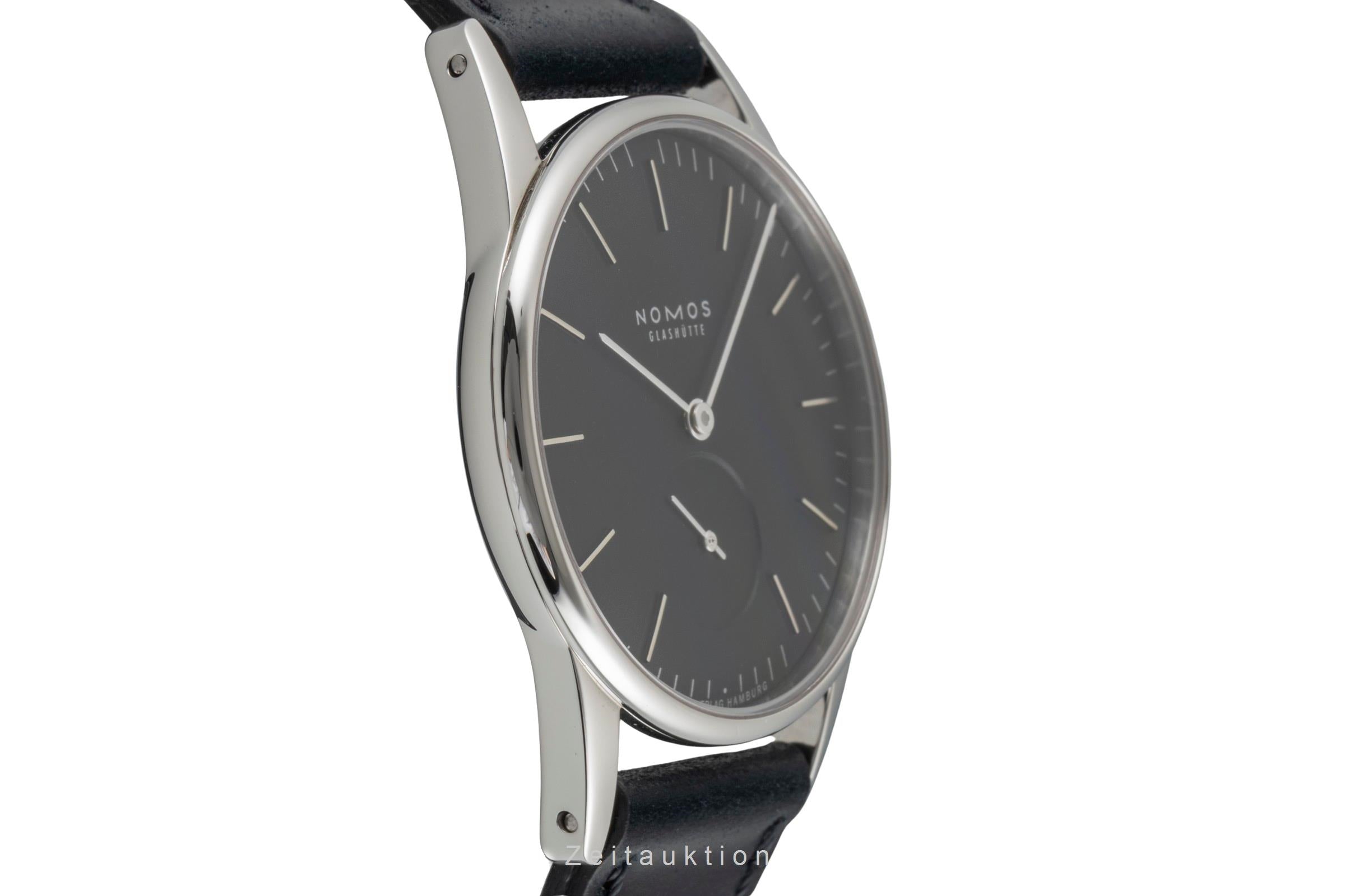 Nomos Orion acero cuerda manual reloj para caballeros 307  [2603806]