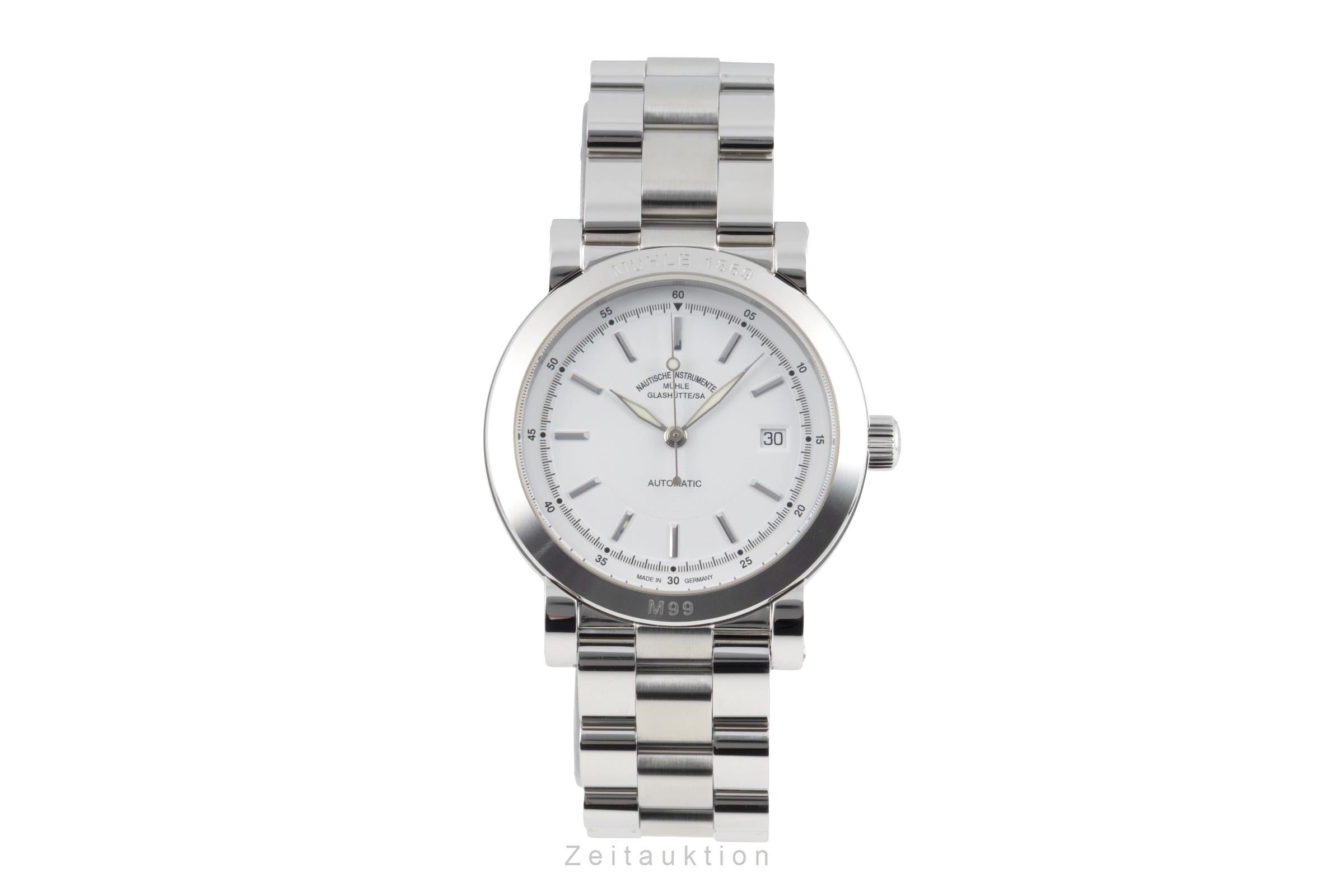 Mühle City 99 acero automático reloj para caballeros M1-99-41  [2603810]