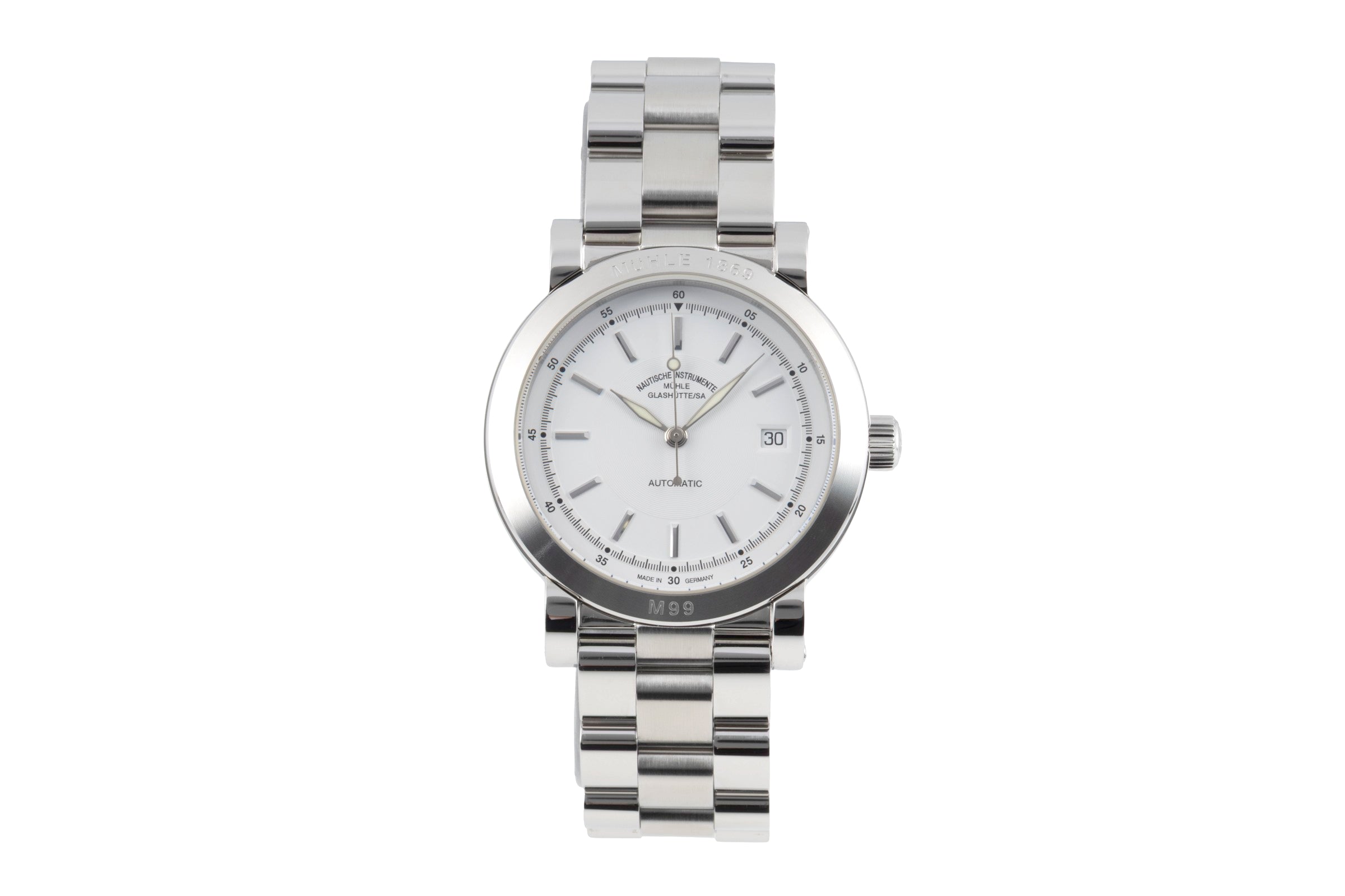 Mühle City 99 steel automatic men's watch M1-99-41  [2603810]