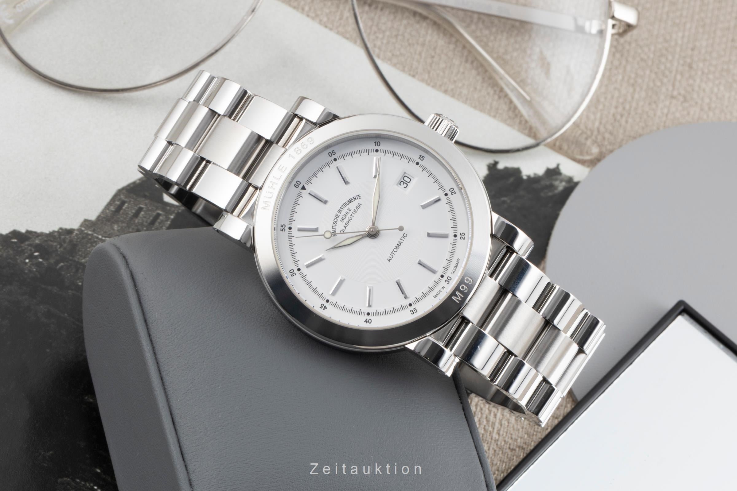 Mühle City 99 acero automático reloj para caballeros M1-99-41  [2603810]