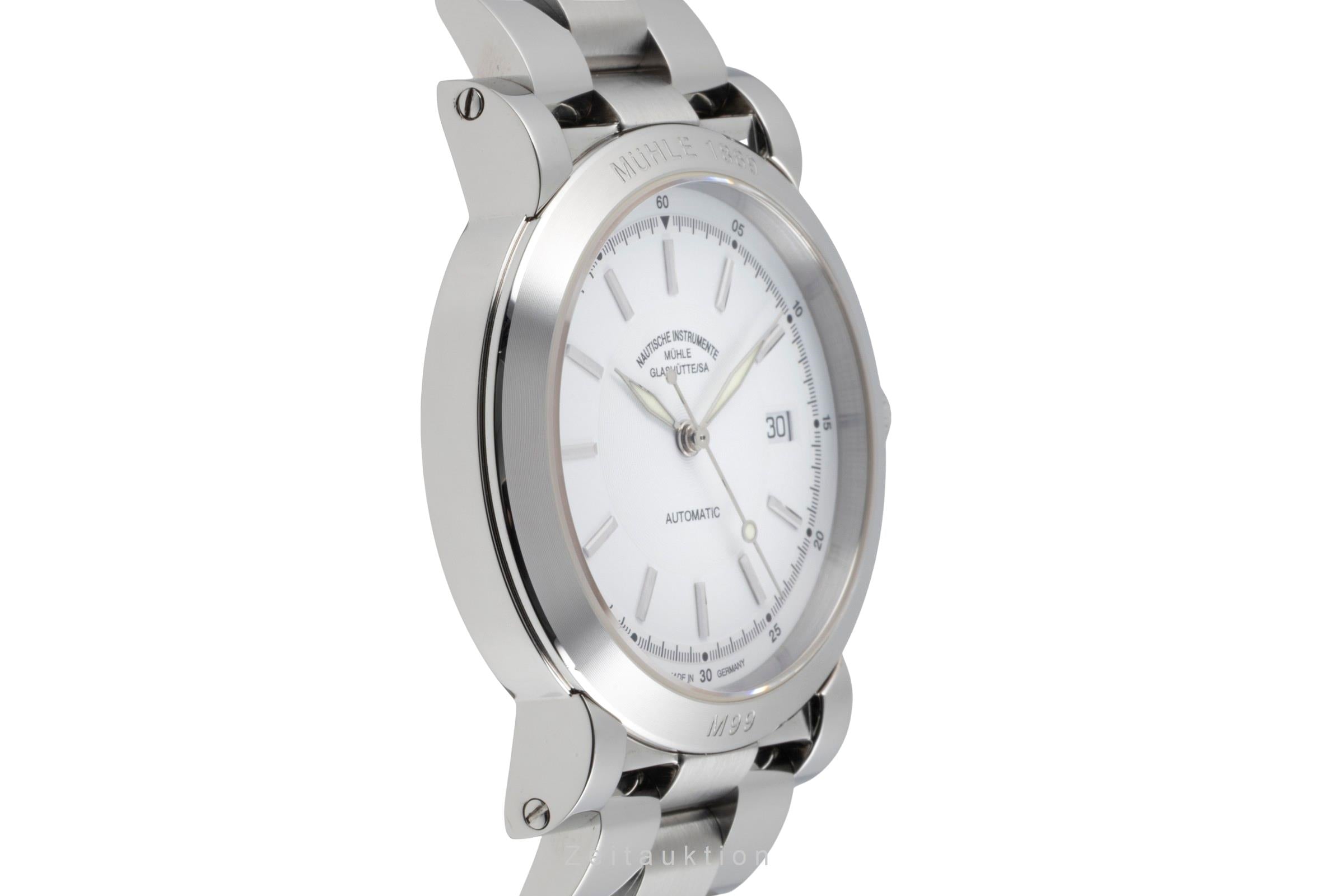 Mühle City 99 acero automático reloj para caballeros M1-99-41  [2603810]