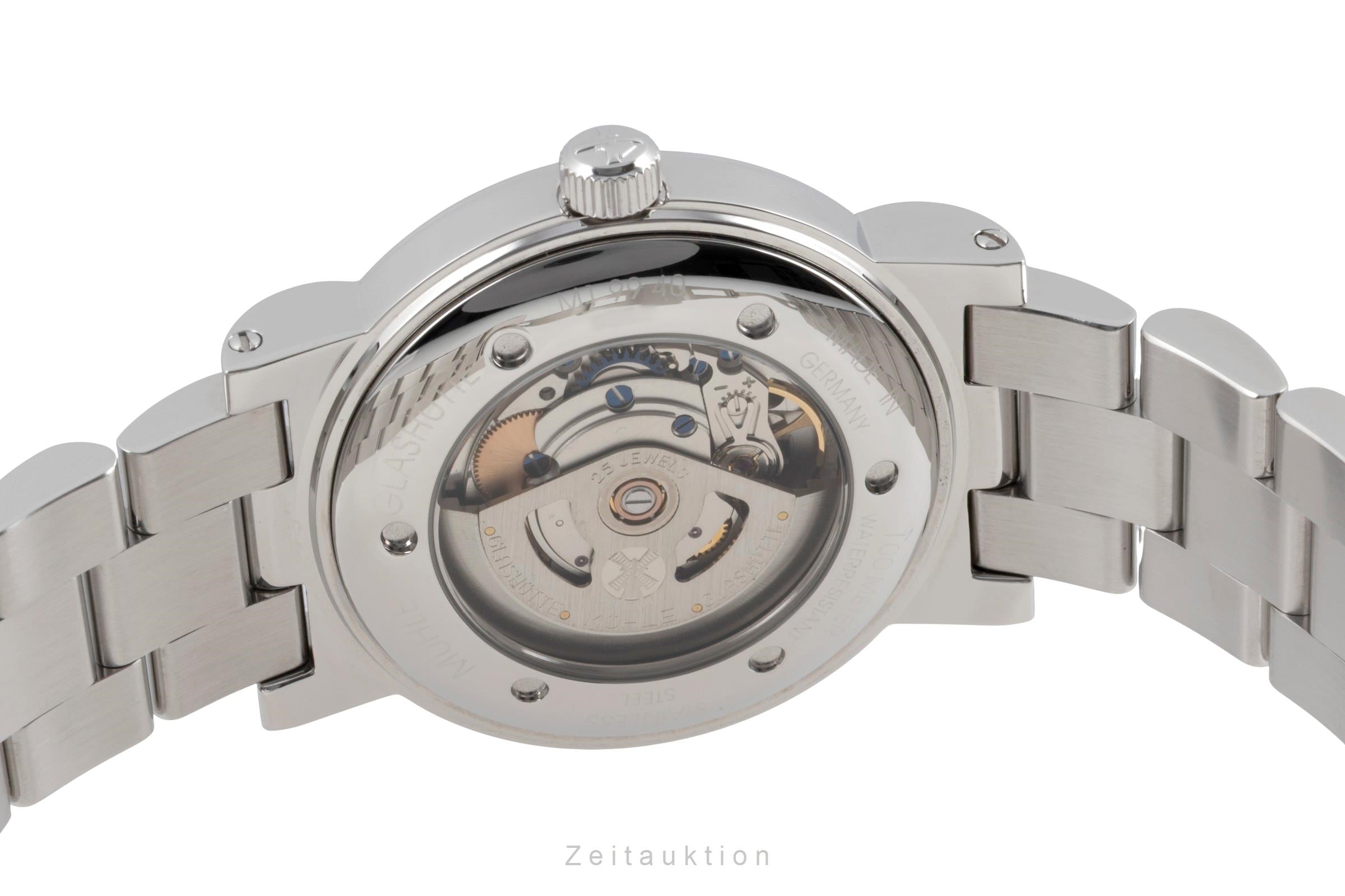 Mühle City 99 acero automático reloj para caballeros M1-99-41  [2603810]