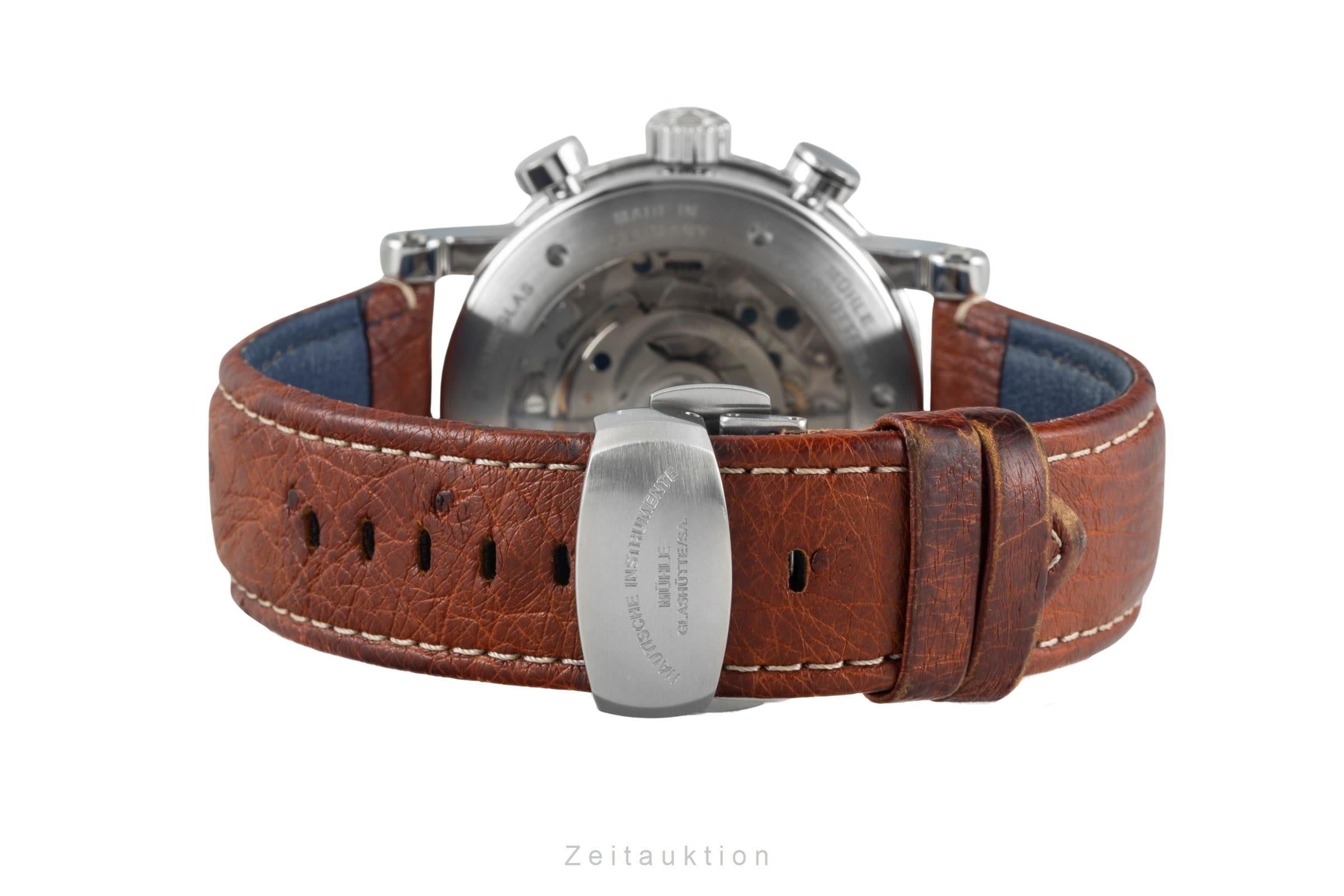 Mühle Teutonia I cronógrafo acero automático reloj para caballeros M1-29-65-200LB	  [2603813]