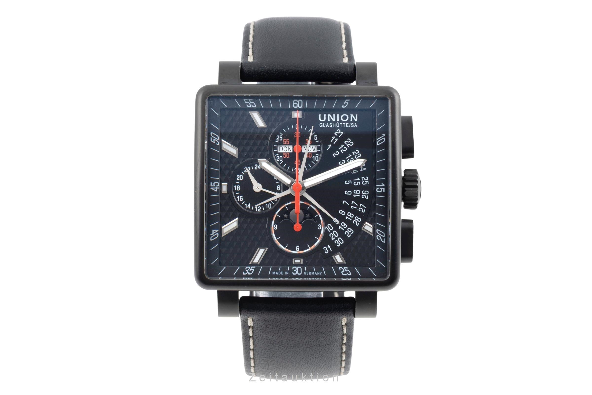 Union Glashütte Averin cronógrafo acero automático reloj para caballeros D003.725.16.051.00  [2603814]