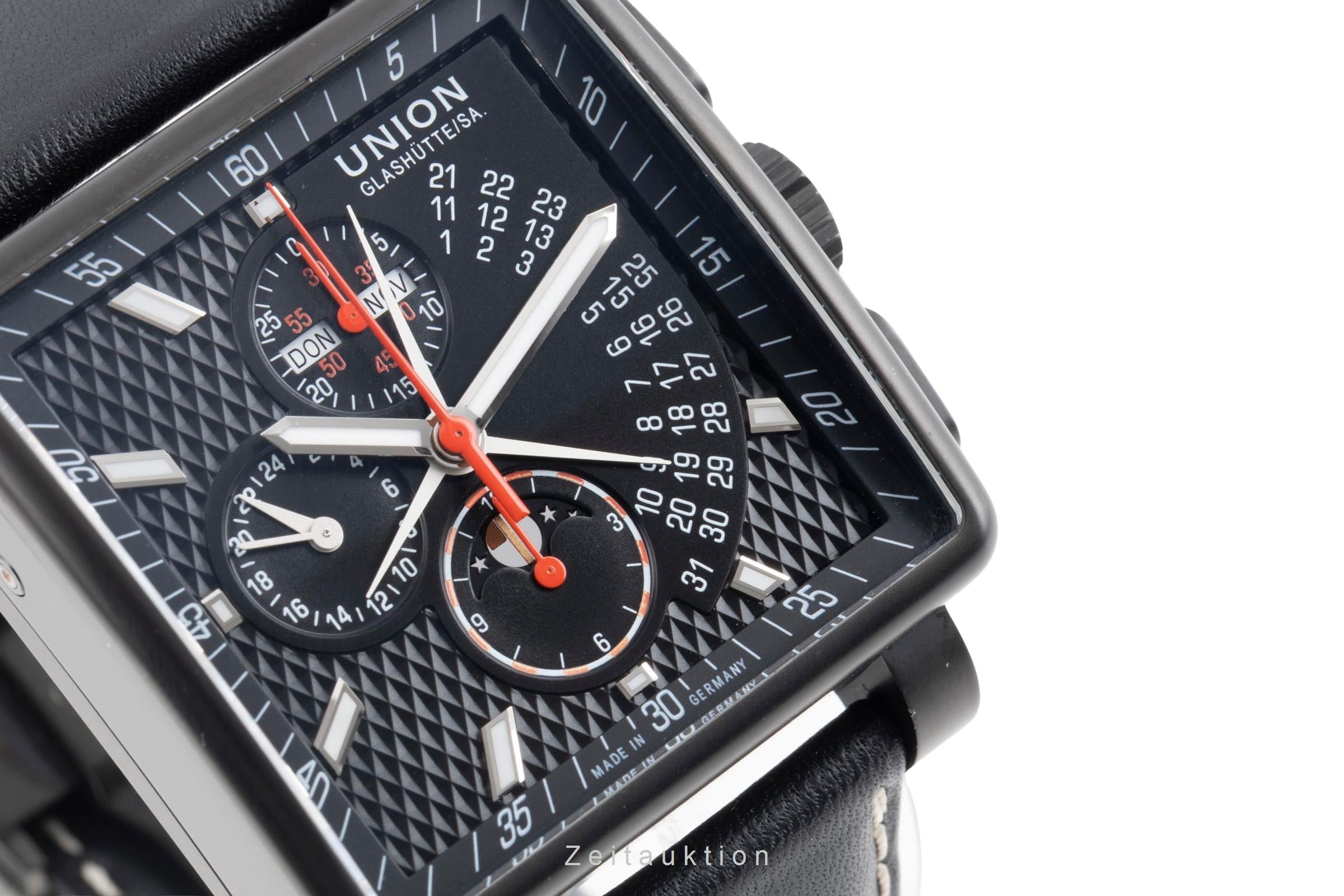 Union Glashütte Averin cronógrafo acero automático reloj para caballeros D003.725.16.051.00  [2603814]