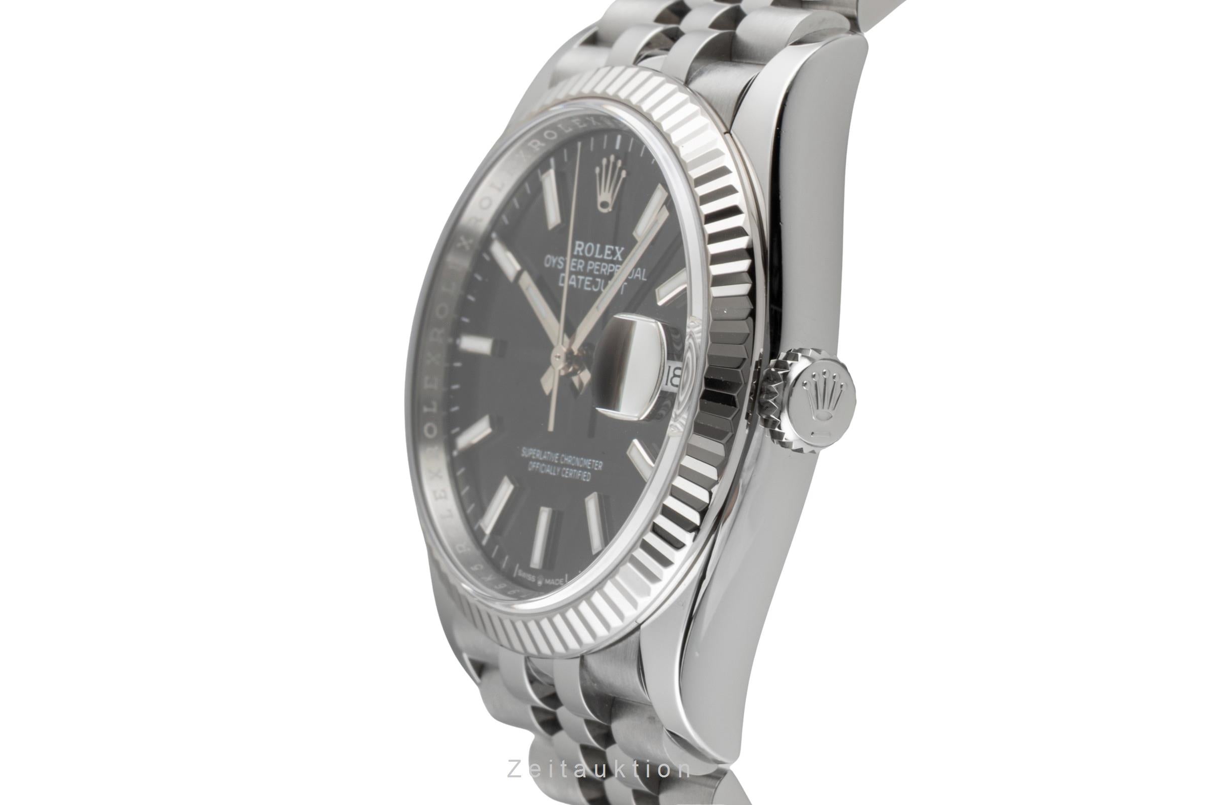 Rolex Datejust steel / white gold automatic men's watch 126234  [2603818]