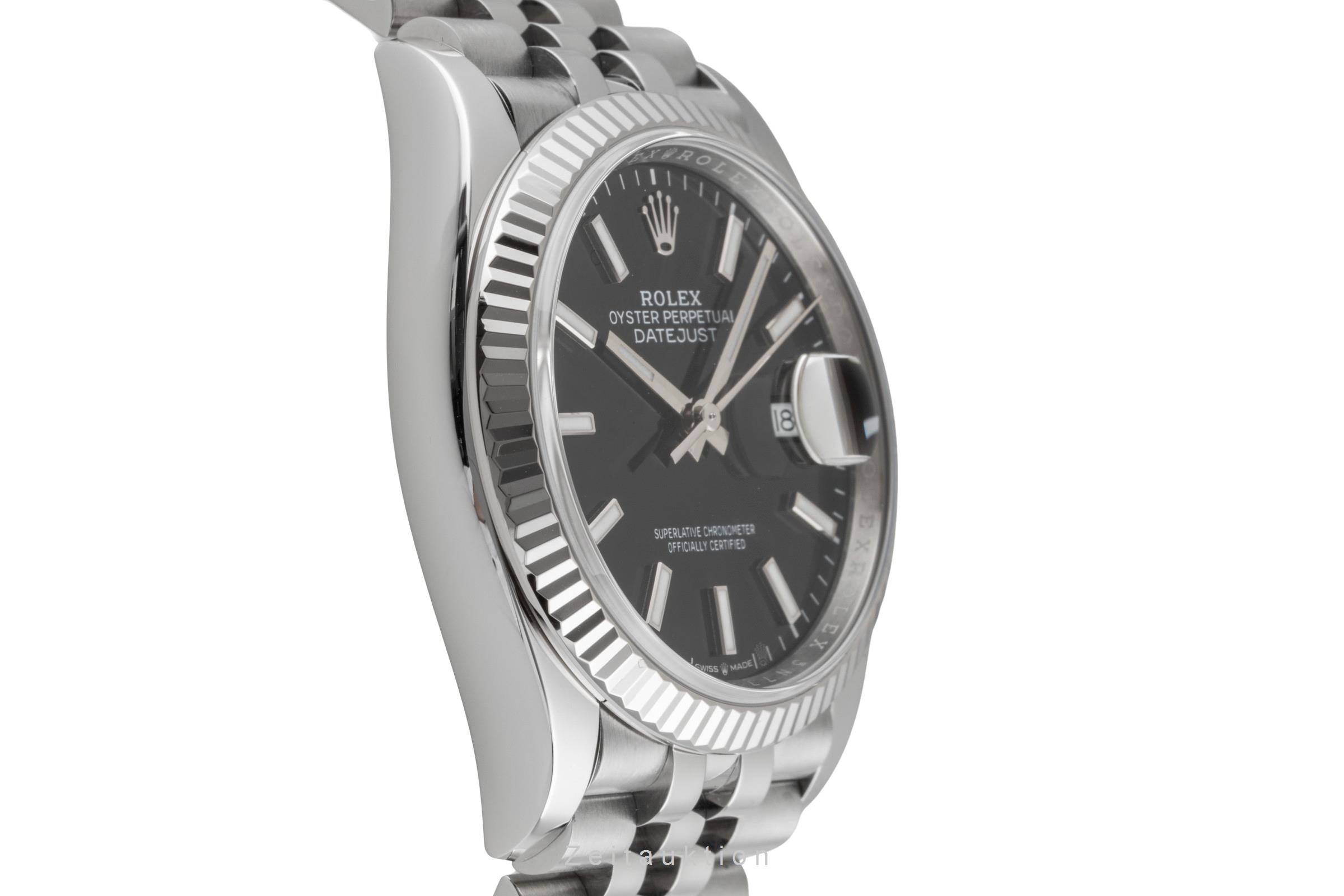 Rolex Datejust steel / white gold automatic men's watch 126234  [2603818]
