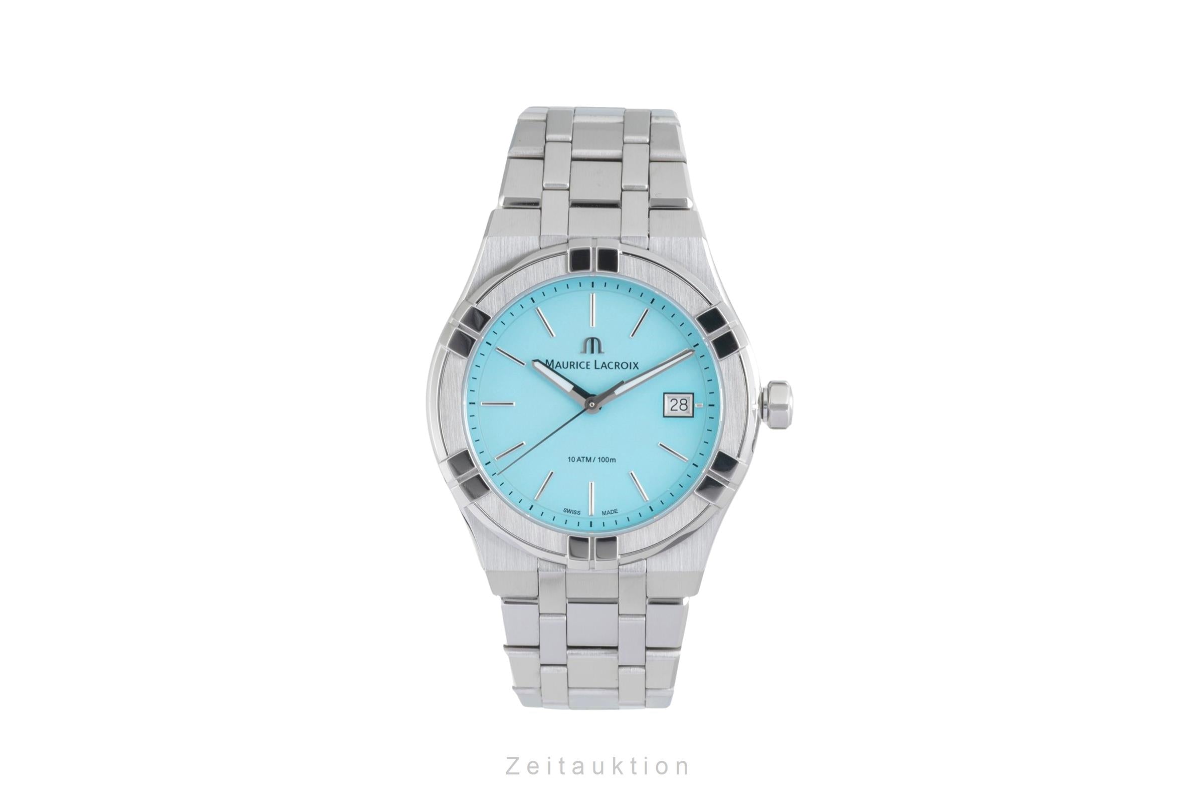 Maurice Lacroix Aikon Colours Edition Stahl Quarz Ref. AI1108-SS002-431-1 B&P [2603820]