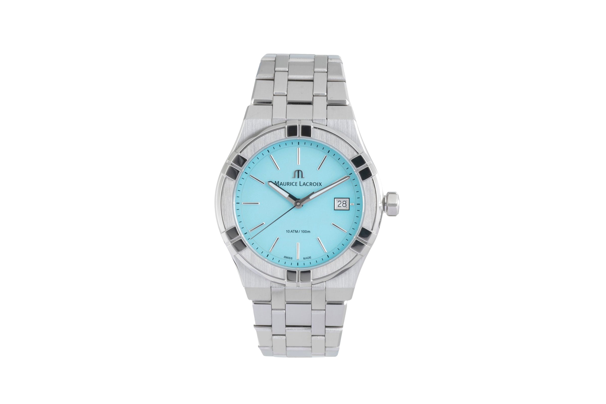 Maurice Lacroix Aikon steel quartz men's watch AI1108-SS002-431-1  [2603820]