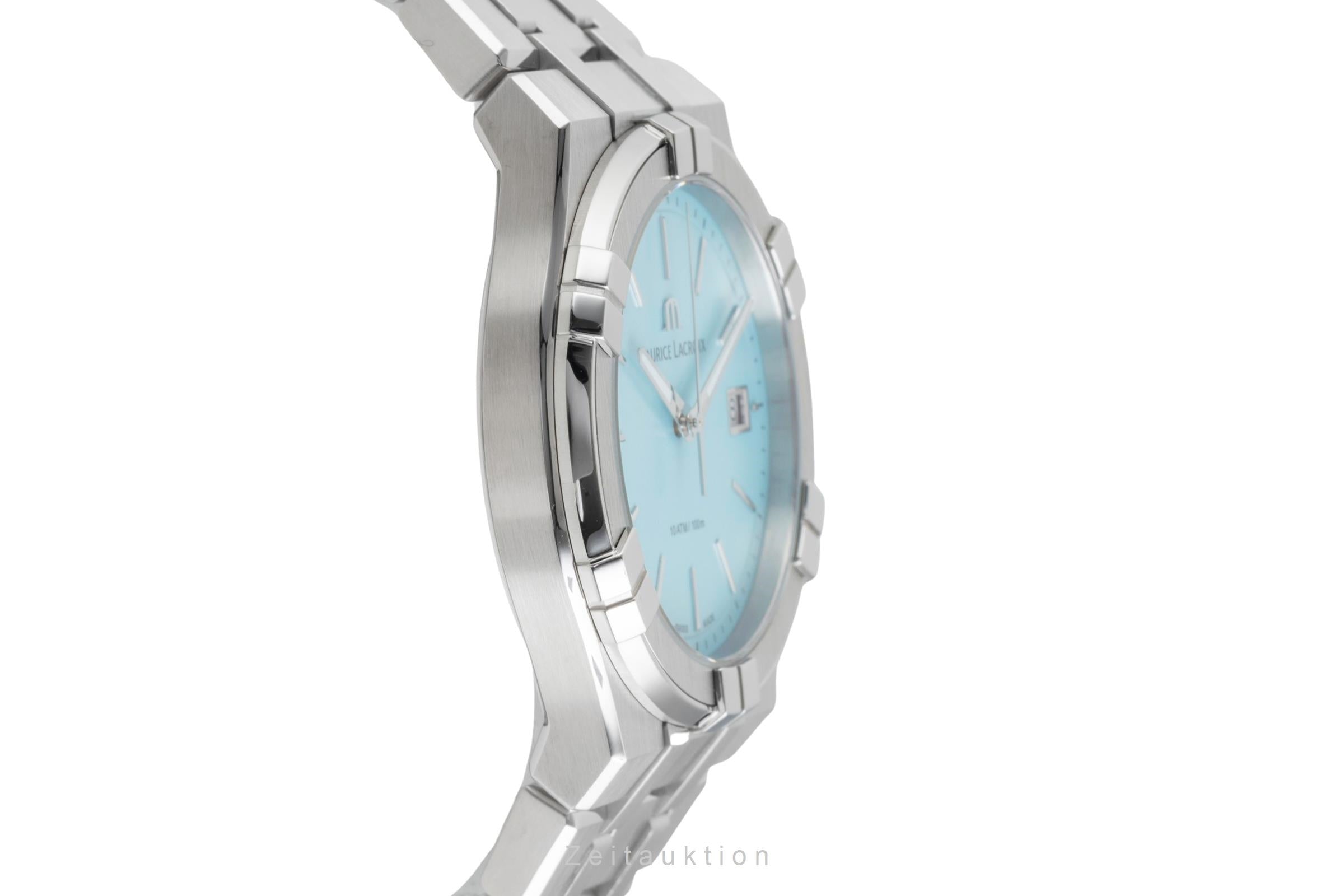 Maurice Lacroix Aikon Colours Edition Stahl Quarz Ref. AI1108-SS002-431-1 B&P [2603820]