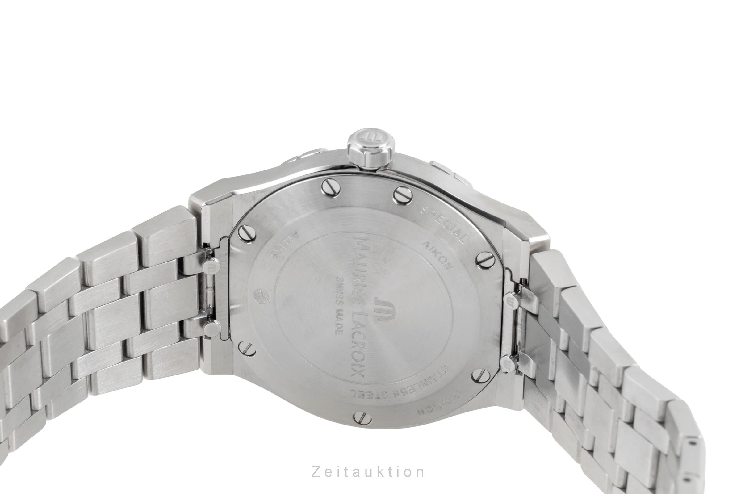 Maurice Lacroix Aikon Colours Edition Stahl Quarz Ref. AI1108-SS002-431-1 B&P [2603820]
