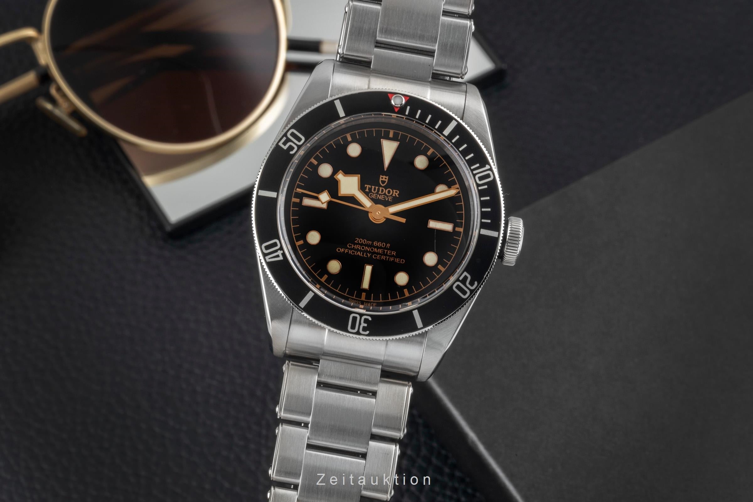 Tudor Black Bay acero automático reloj para caballeros M79230N-0002  [2603823]