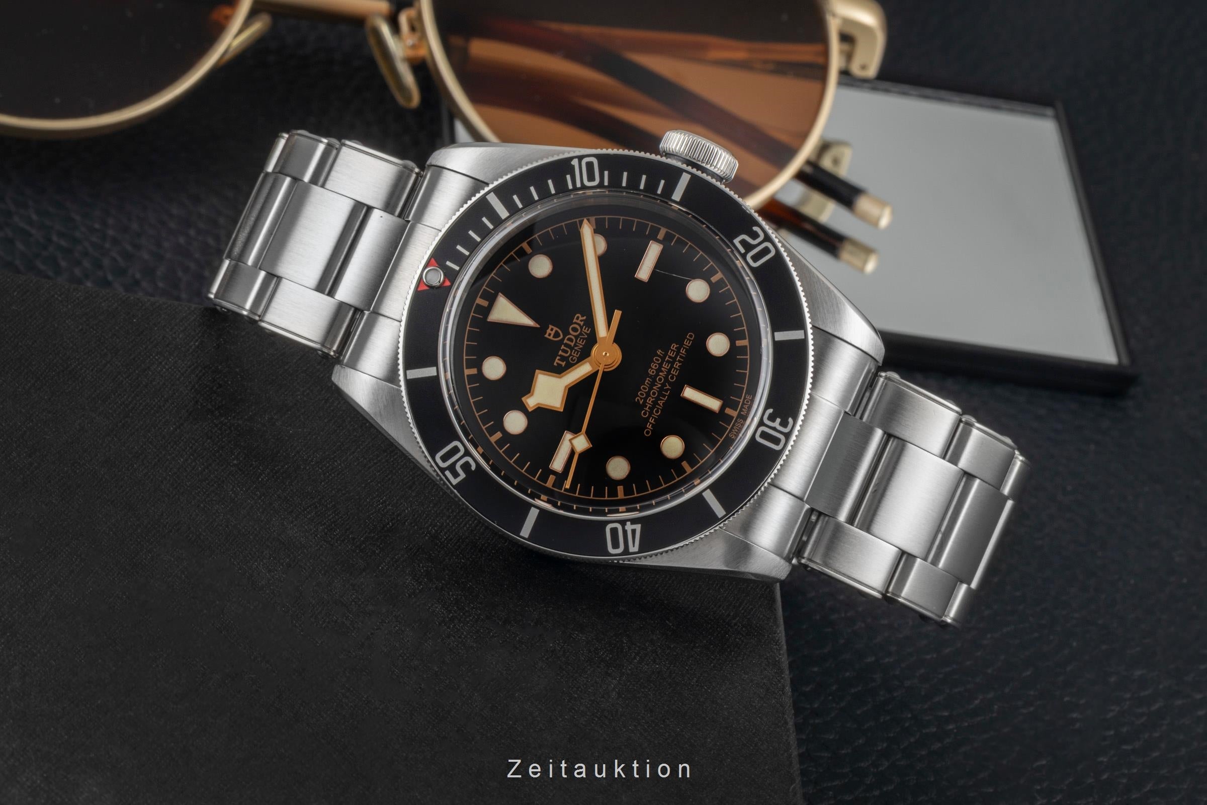Tudor Black Bay acero automático reloj para caballeros M79230N-0002  [2603823]