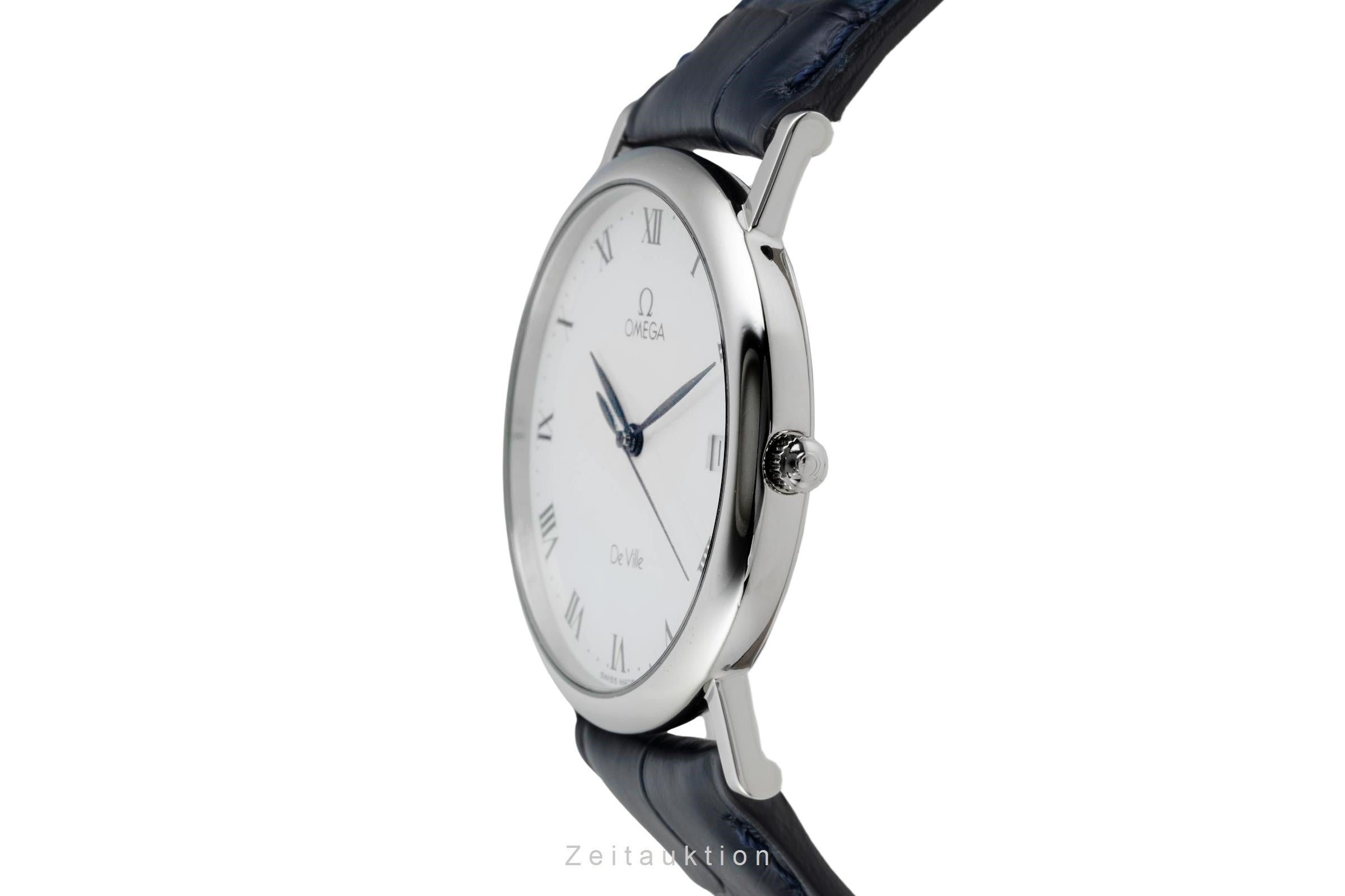 Omega De Ville acier quartz montre pour hommes 196.2432  [2603824]