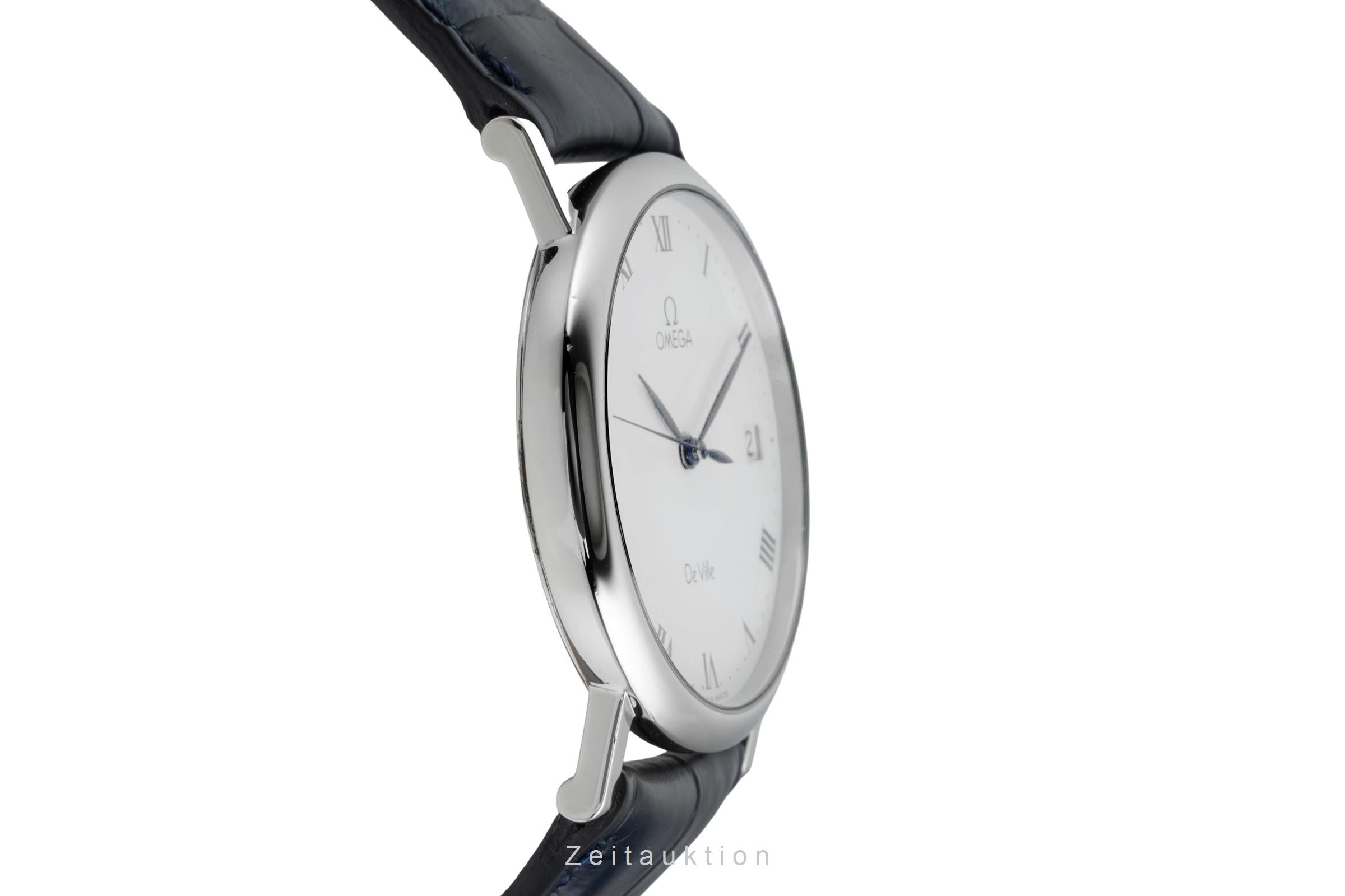 Omega De Ville acier quartz montre pour hommes 196.2432  [2603824]