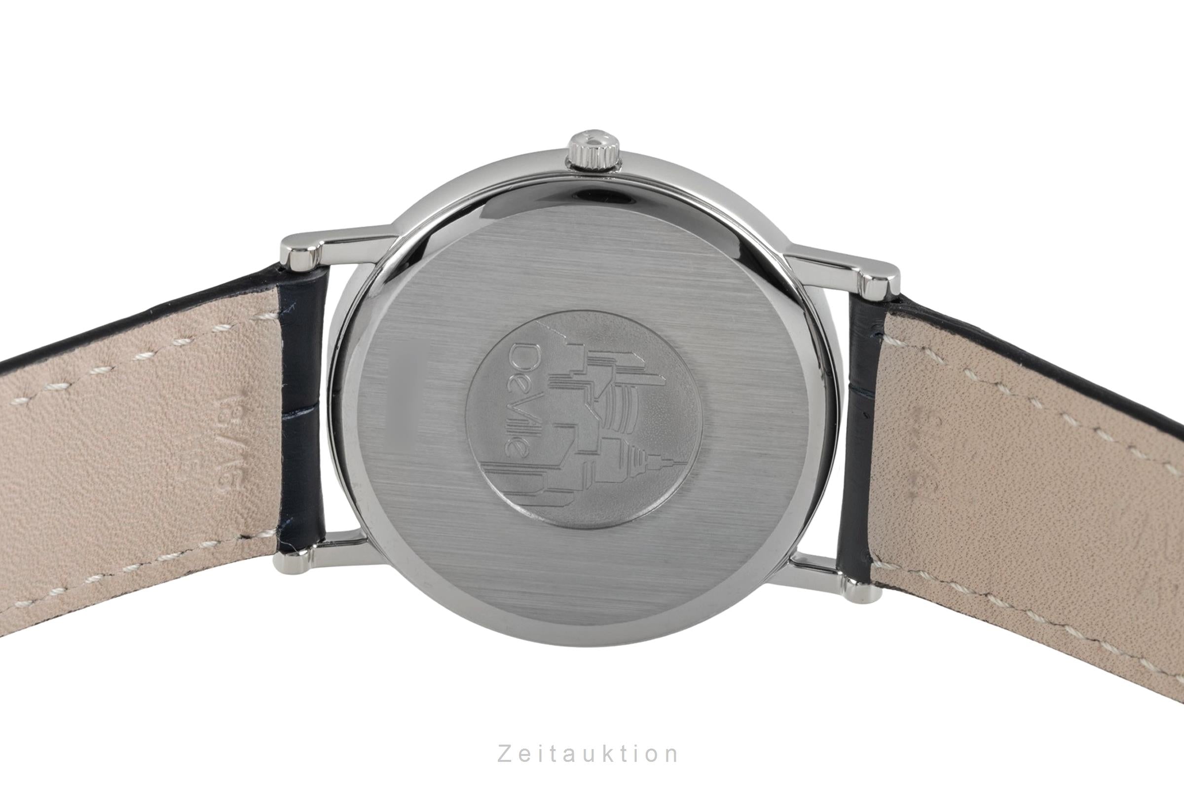 Omega De Ville acier quartz montre pour hommes 196.2432  [2603824]