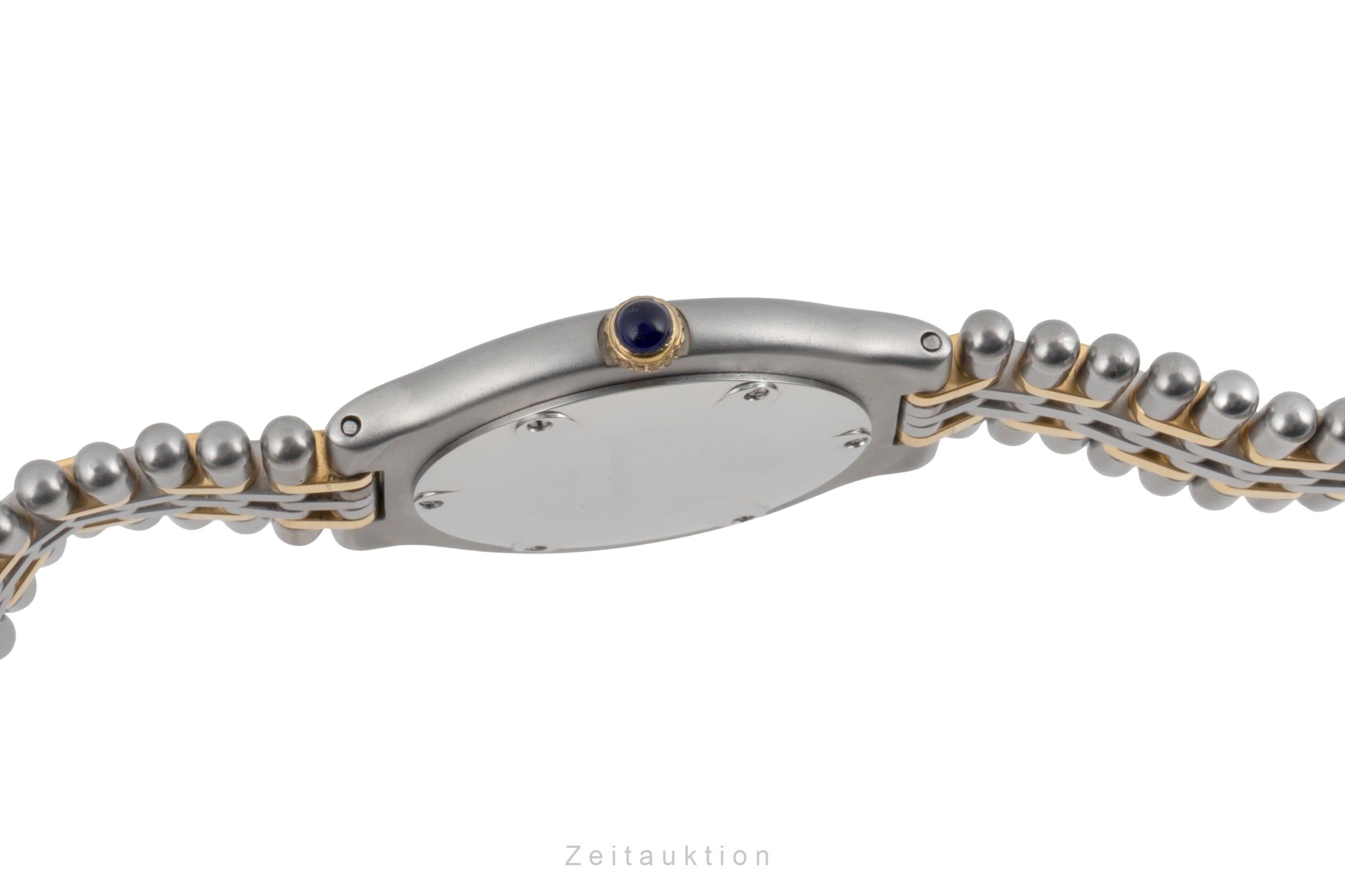 Cartier Must De Cartier 21 acciaio / dorato quarzo orologio da donna 9010  [2603825]