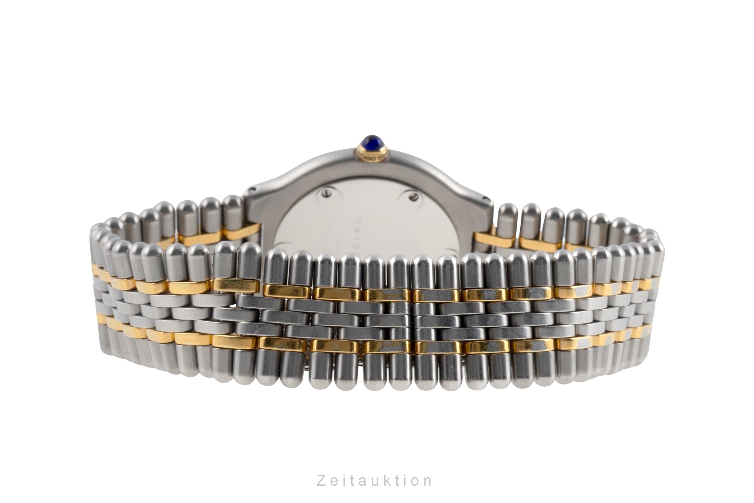 Cartier Must De Cartier 21 acciaio / dorato quarzo orologio da donna 9010  [2603825]