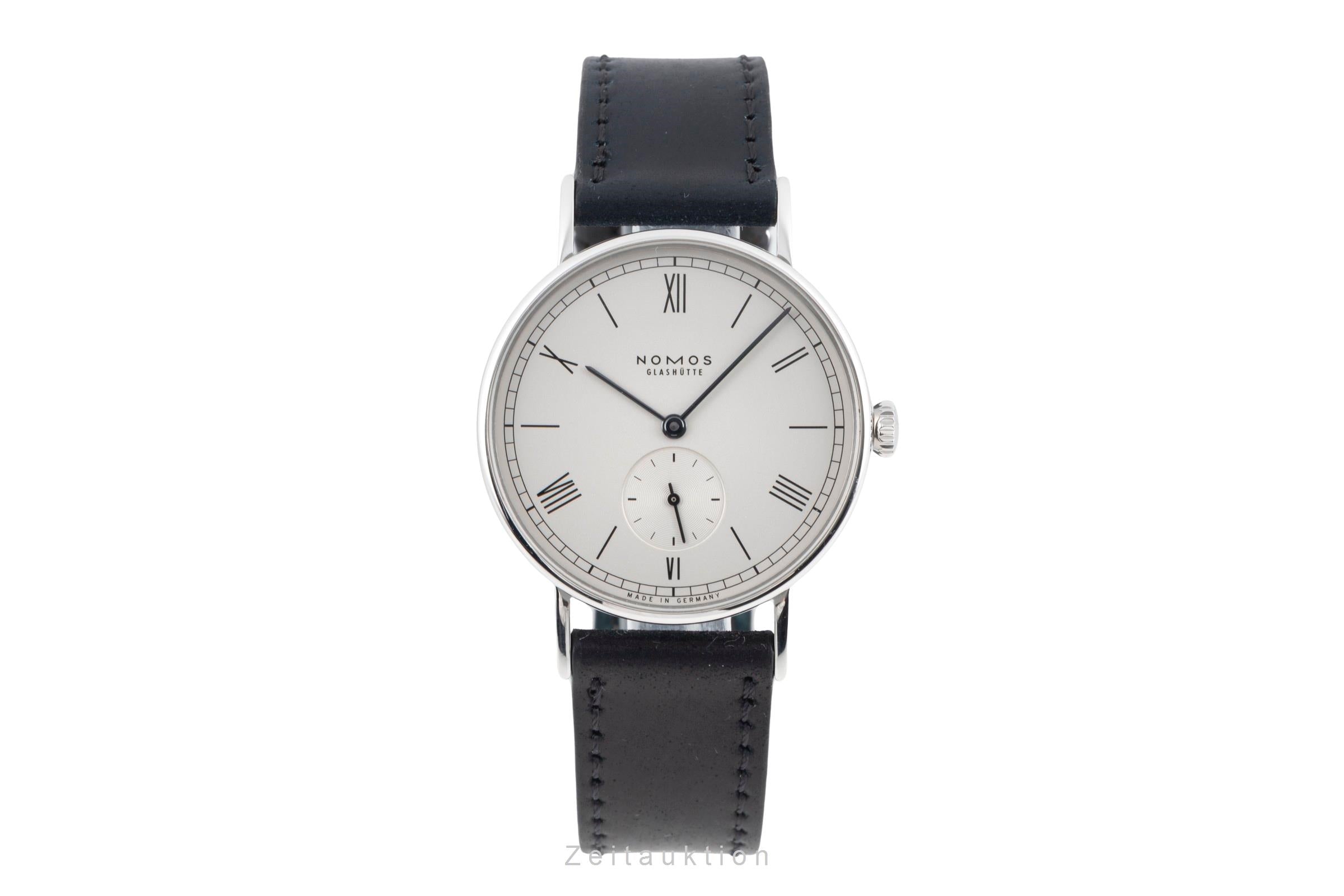 Nomos Ludwig acier à remontage manuel montre pour hommes 201  [2603826]