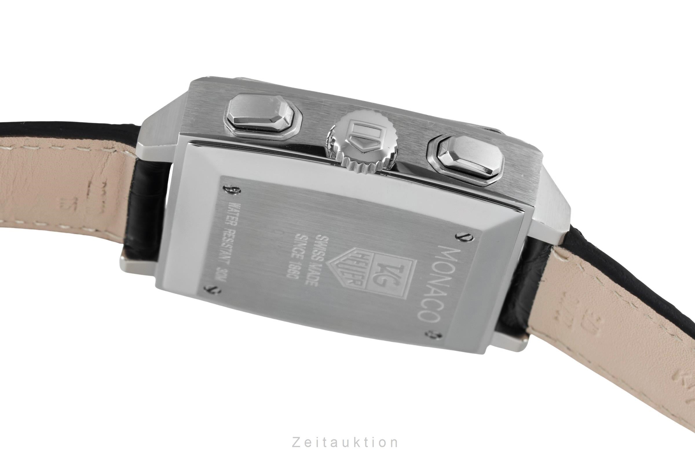 Tag Heuer Monaco chronograph steel automatic men's watch CW2111-0 LP: 7950EUR  [2603832]