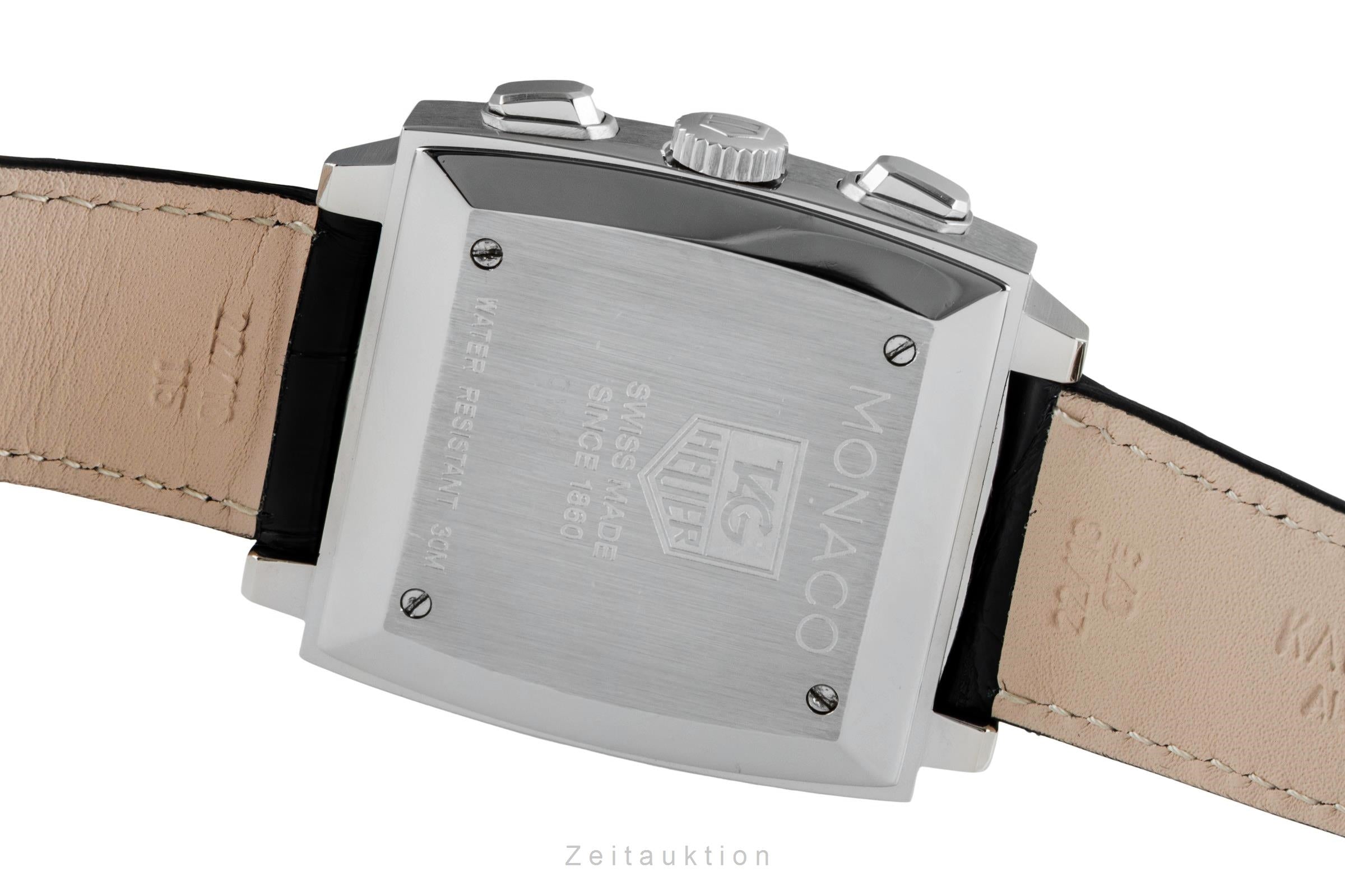 Tag Heuer Monaco chronograph steel automatic men's watch CW2111-0 LP: 7950EUR  [2603832]