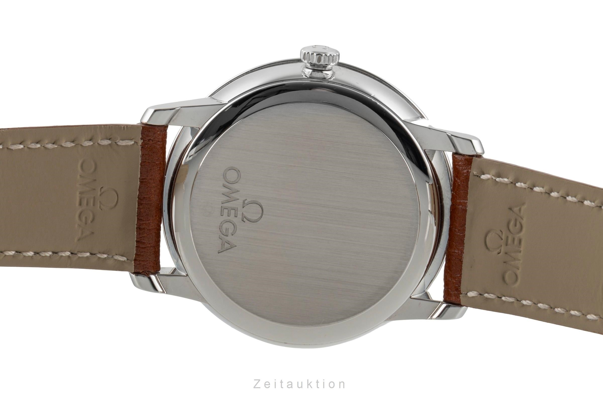 Omega Deville Prestige Gangreserve Edelstahl Herrenuhr Ref. 424.13.40.21.02.001 [2603833]