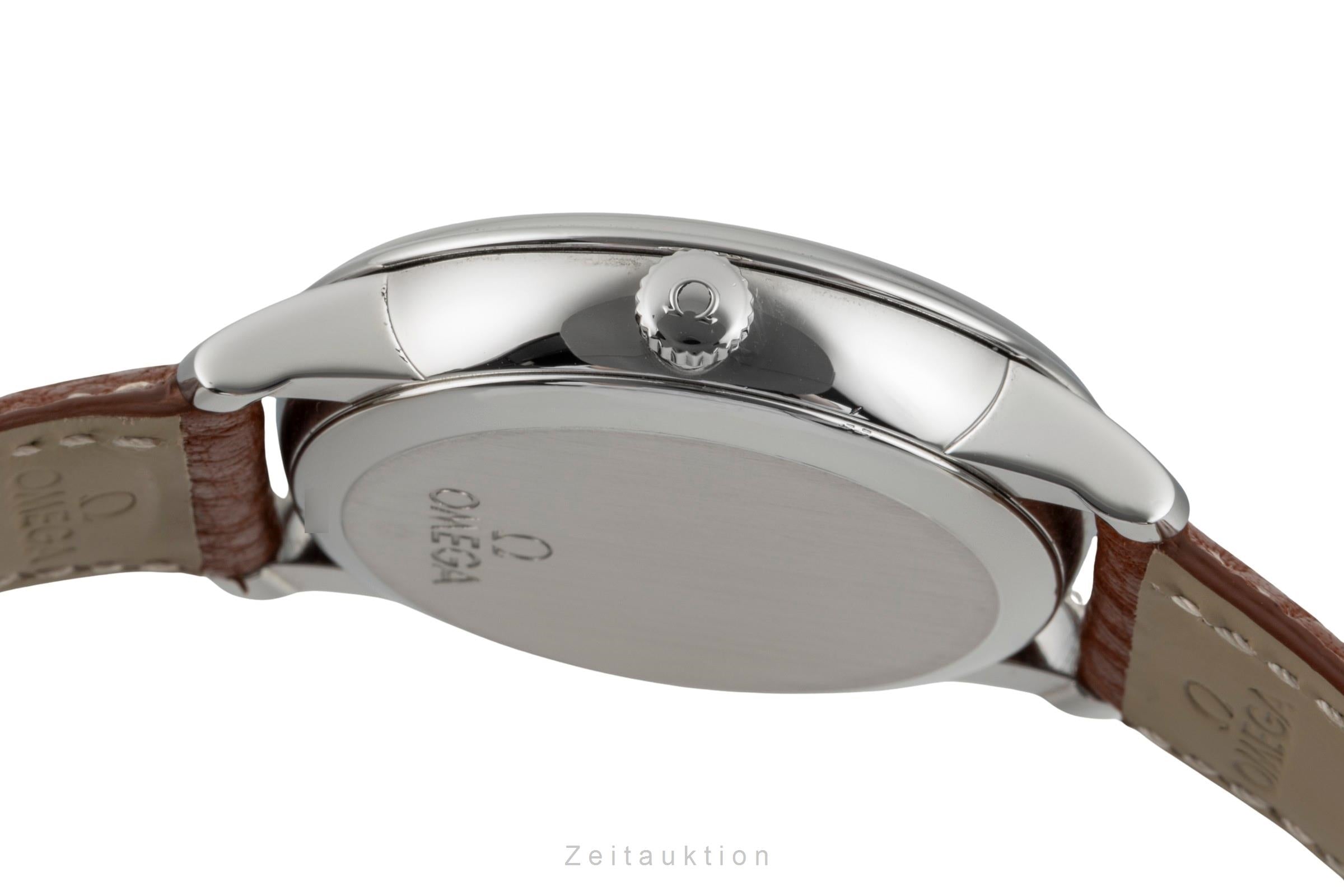 Omega Deville Prestige Gangreserve Edelstahl Herrenuhr Ref. 424.13.40.21.02.001 [2603833]