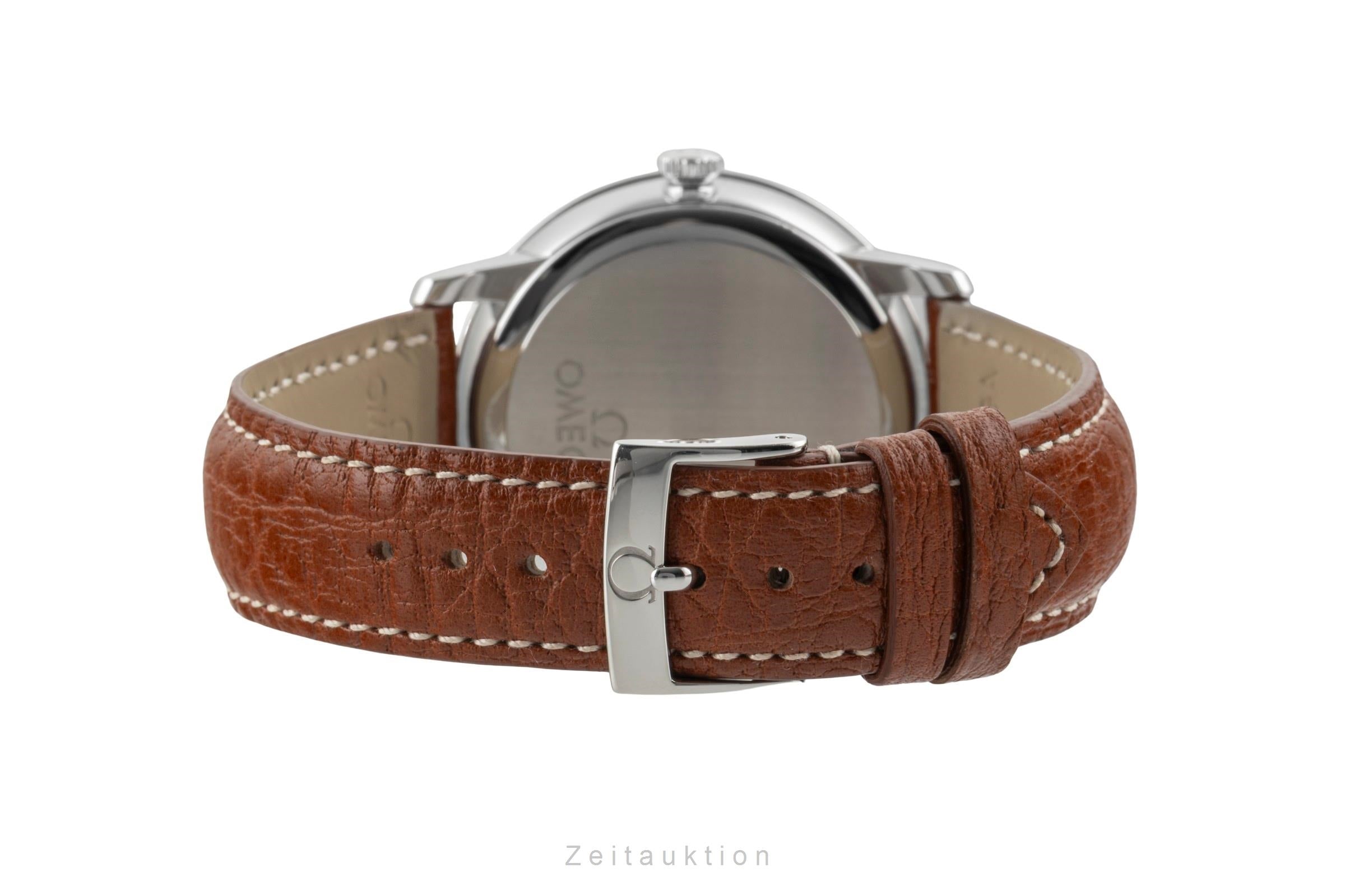 Omega Deville Prestige Gangreserve Edelstahl Herrenuhr Ref. 424.13.40.21.02.001 [2603833]