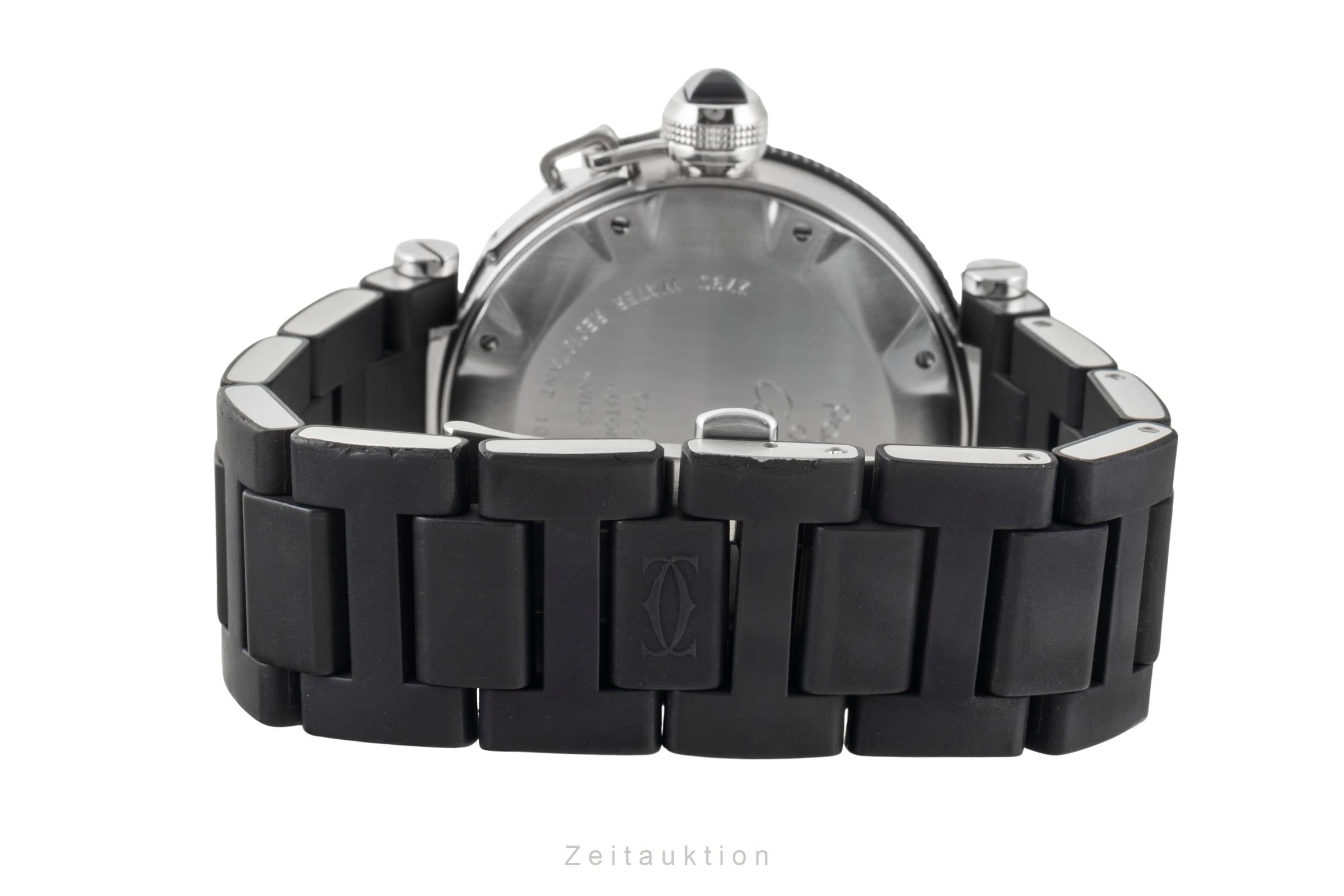 Cartier Pasha Seatimer Automatik Edelstahl Herrenuhr Ref. W31077U2 2790 [2603834]