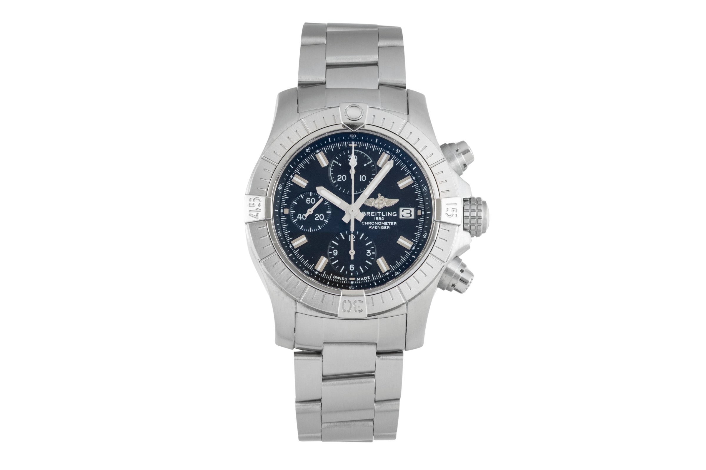 Breitling Avenger chronograph steel automatic men's watch A13385101B1A1  [2603838]