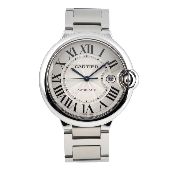Cartier Ballon Bleu de Cartier steel automatic men's watch W69012Z4  [2603841]