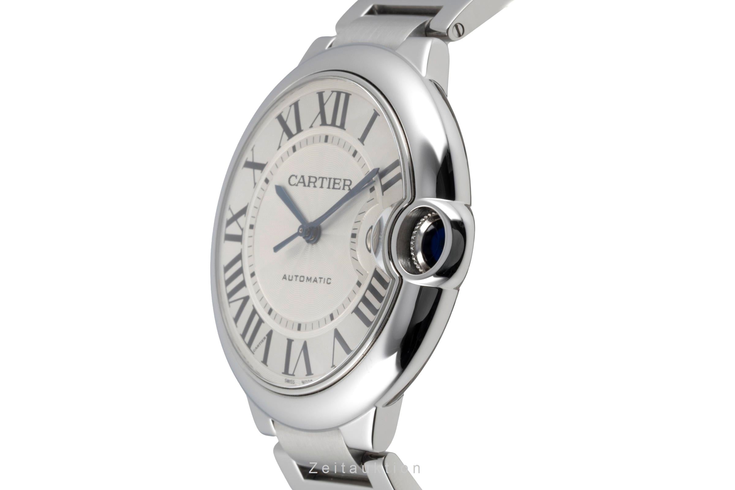 Cartier Ballon Bleu de Cartier steel automatic men's watch W69012Z4  [2603841]