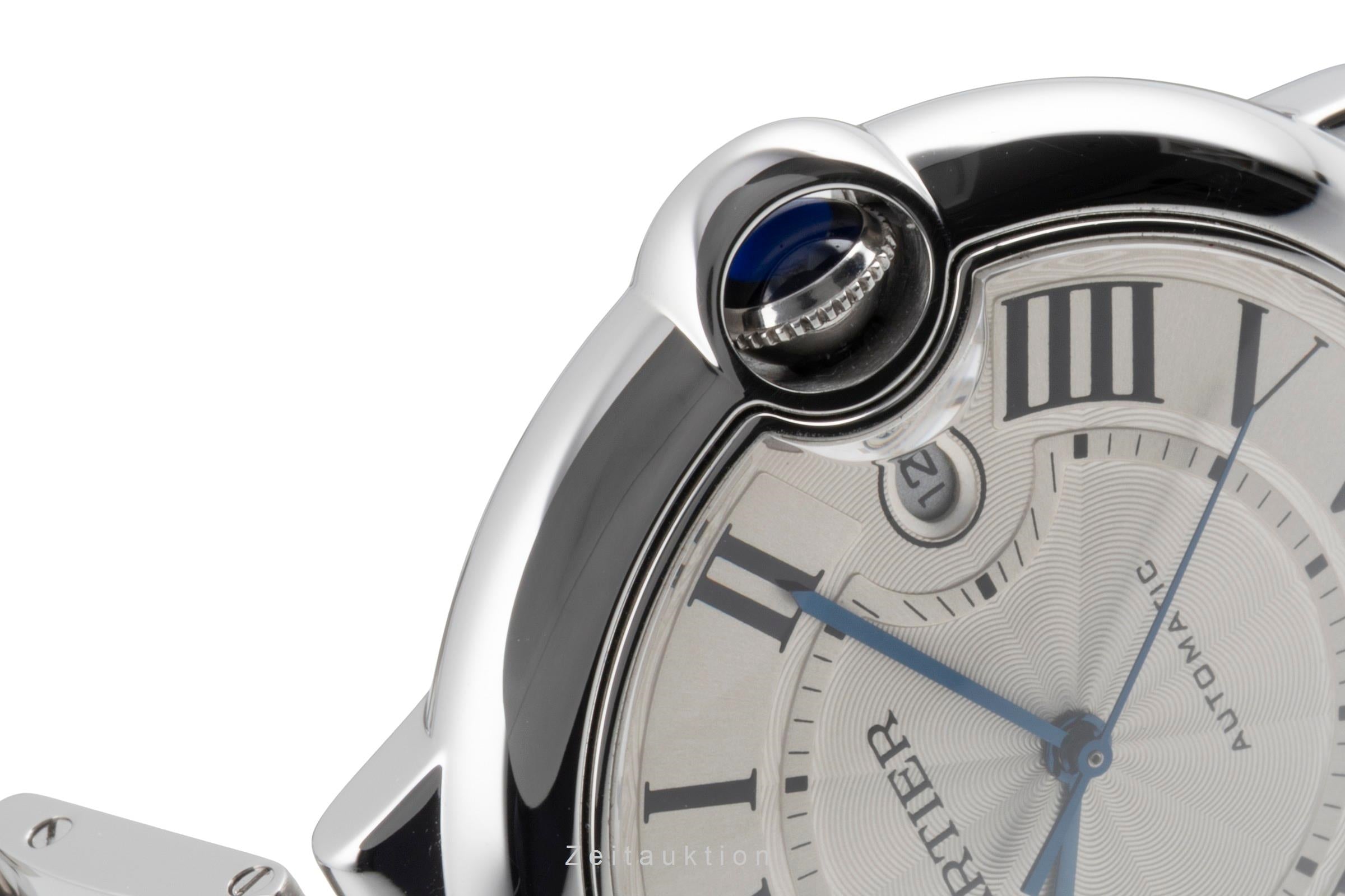 Cartier Ballon Bleu de Cartier steel automatic men's watch W69012Z4  [2603841]
