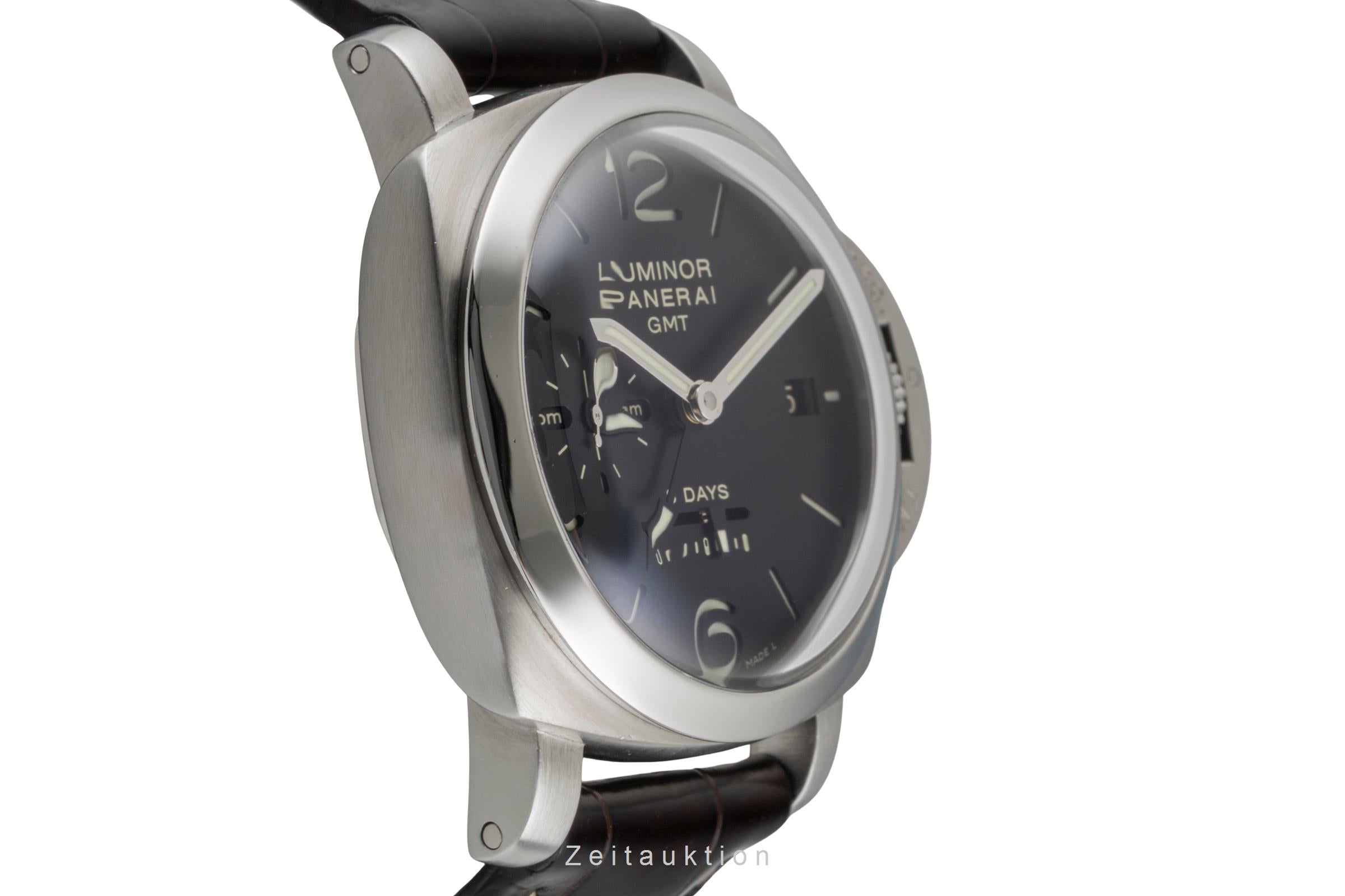 Panerai Luminor GMT acier à remontage manuel montre pour hommes PAM00233  [2603844]