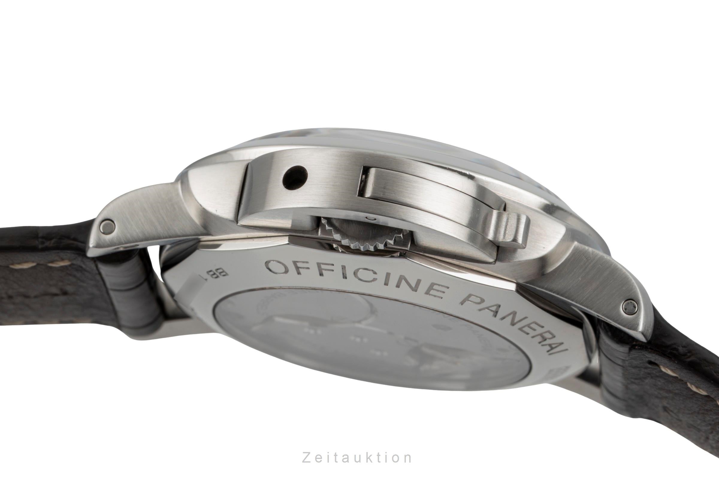 Panerai Luminor GMT acier à remontage manuel montre pour hommes PAM00233  [2603844]