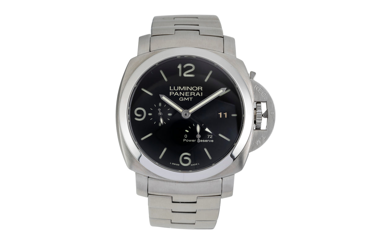 Panerai Luminor GMT steel automatic men's watch PAM00347  [2603848]