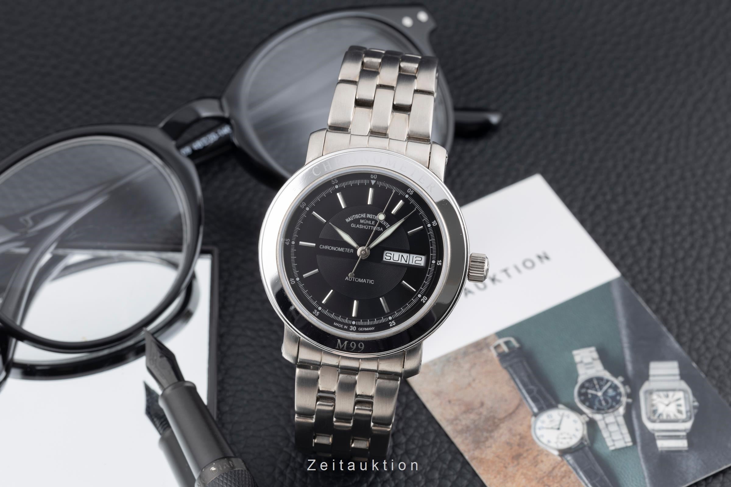 Mühle M99 titanio automático reloj para caballeros M1-99-20  [2603853]