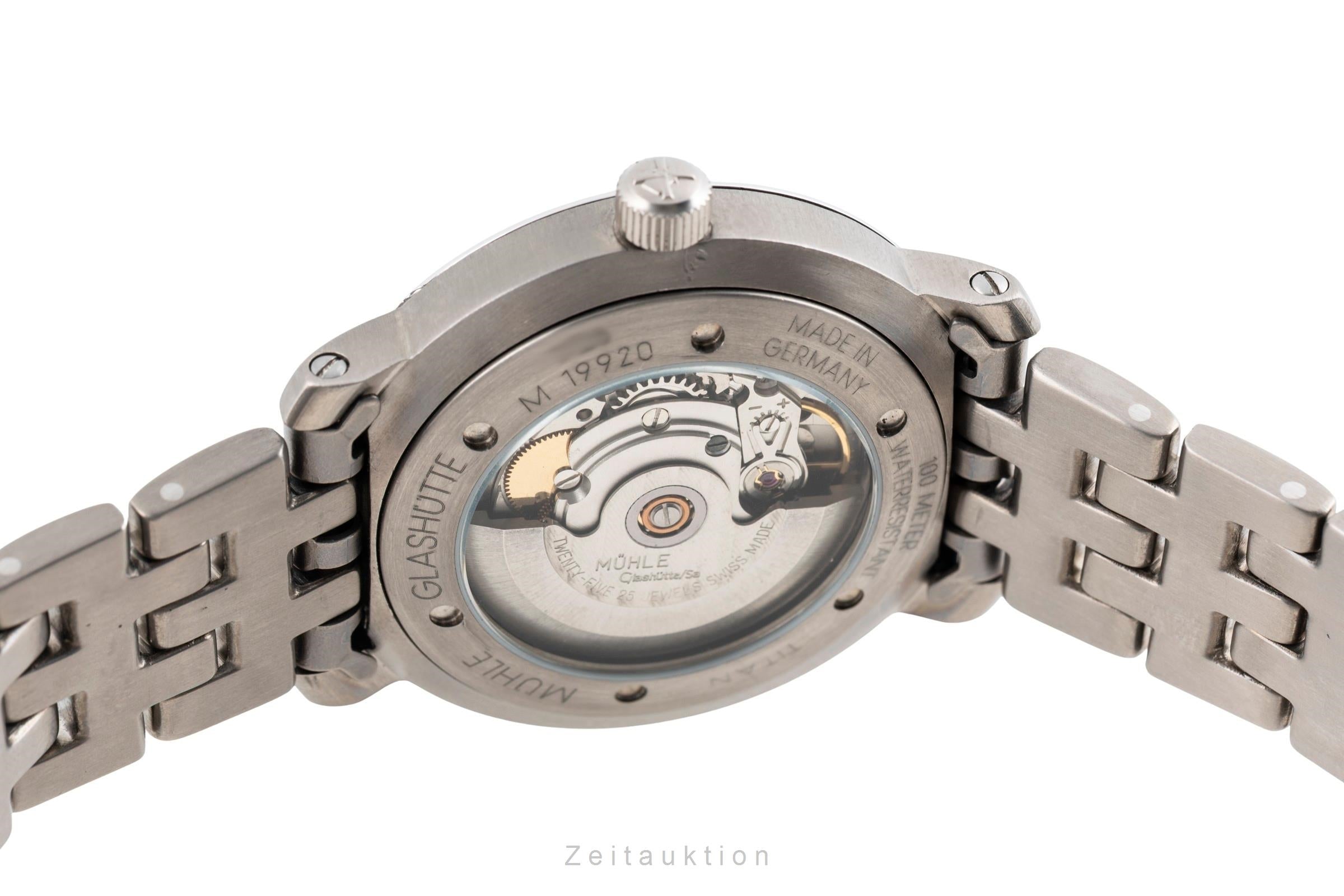 Mühle M99 titanio automático reloj para caballeros M1-99-20  [2603853]