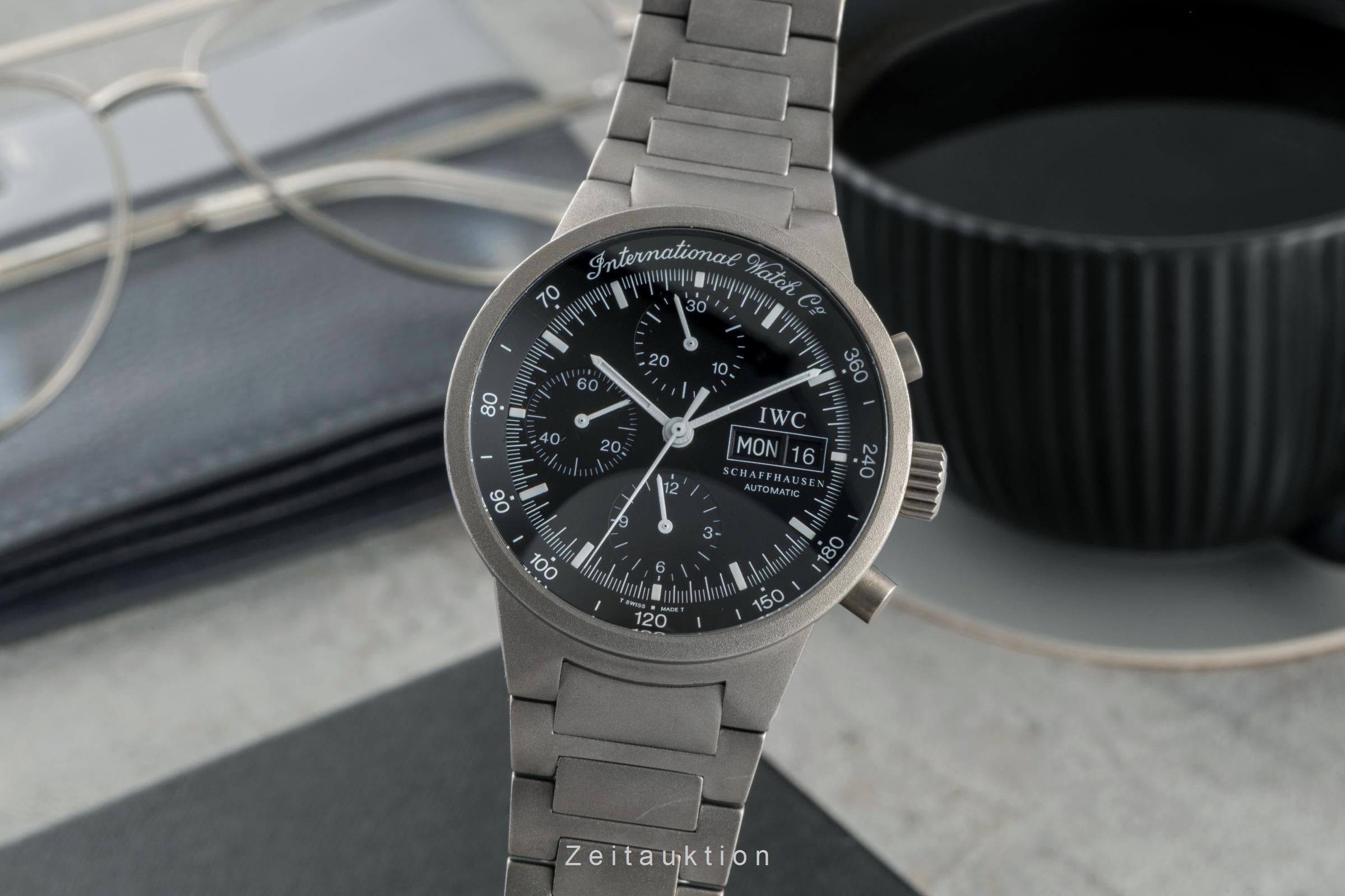 IWC GST cronógrafo titanio automático reloj para caballeros IW370701  [2603854]
