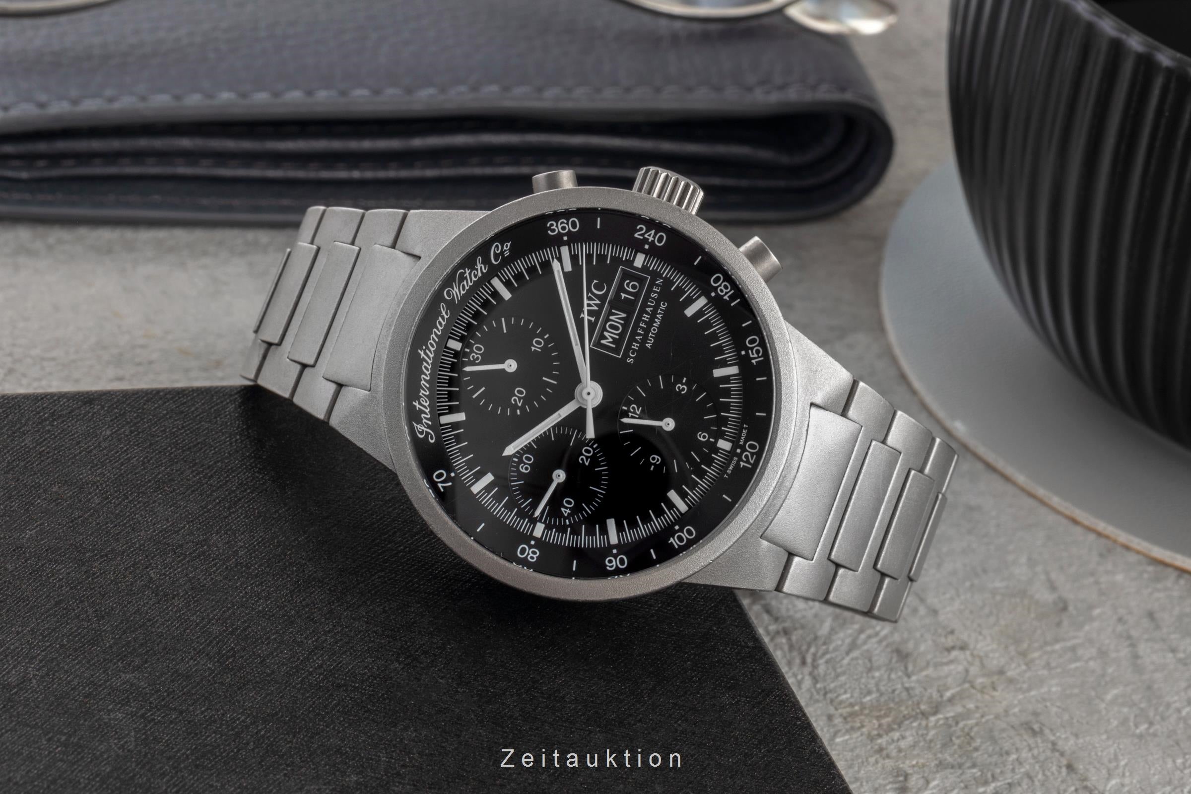 IWC GST cronógrafo titanio automático reloj para caballeros IW370701  [2603854]
