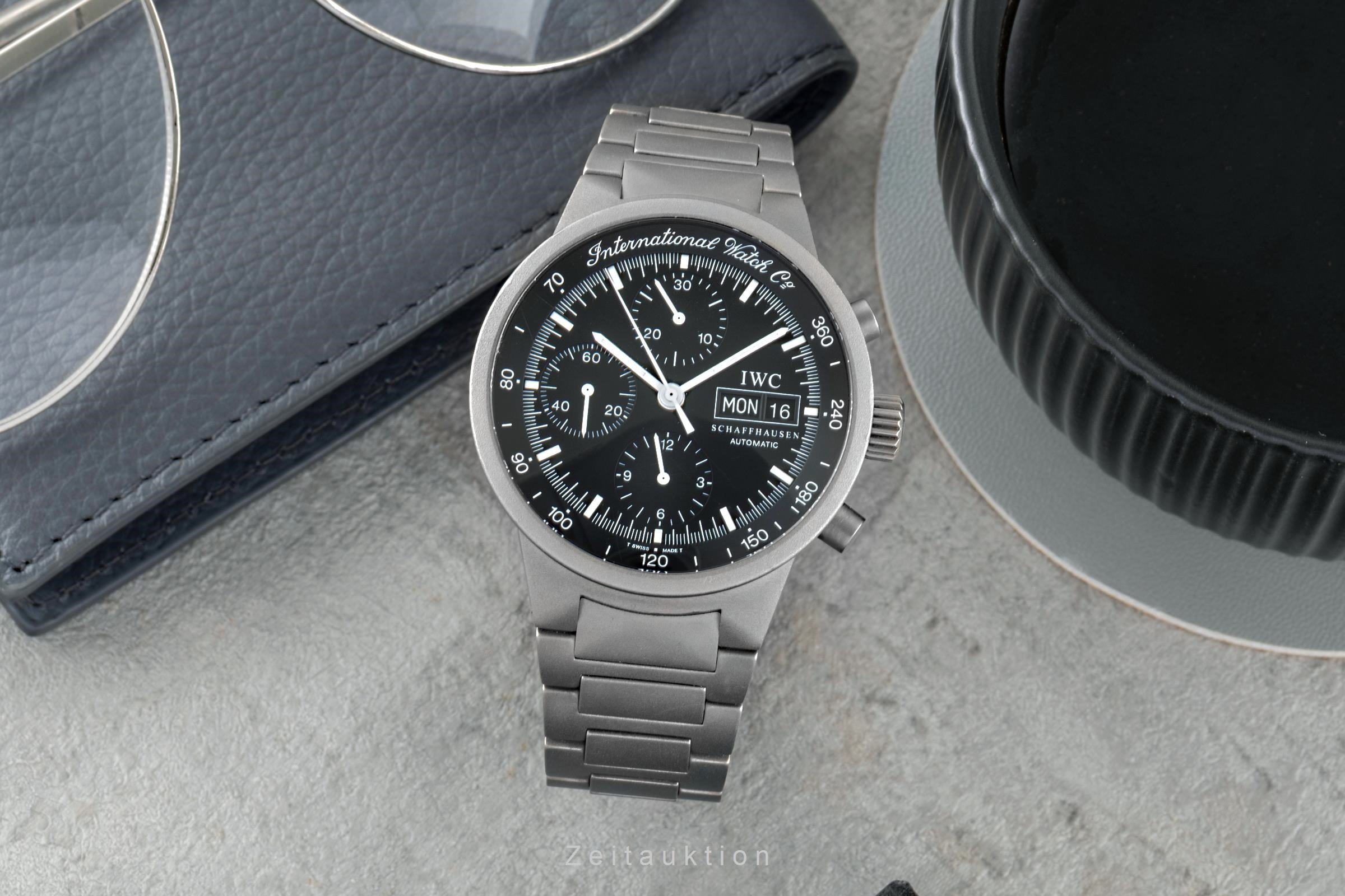 IWC GST cronógrafo titanio automático reloj para caballeros IW370701  [2603854]