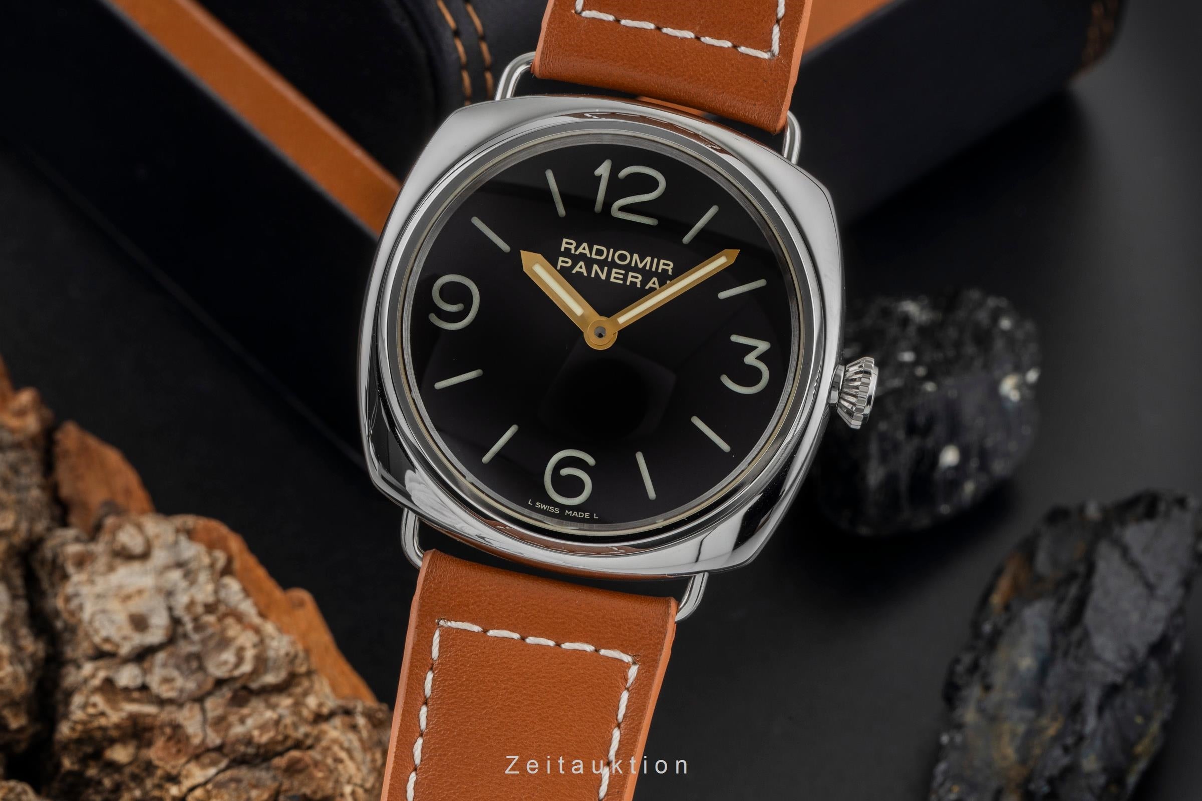 Panerai Radiomir steel manual winding men's watch PAM00232  [2603858]
