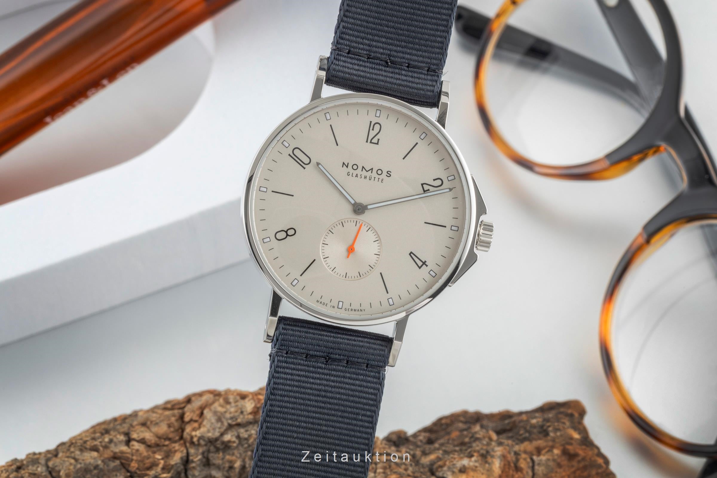 Nomos Ahoi acciaio automatismo orologio da uomo 550 LP: 3380EUR  [2603859]