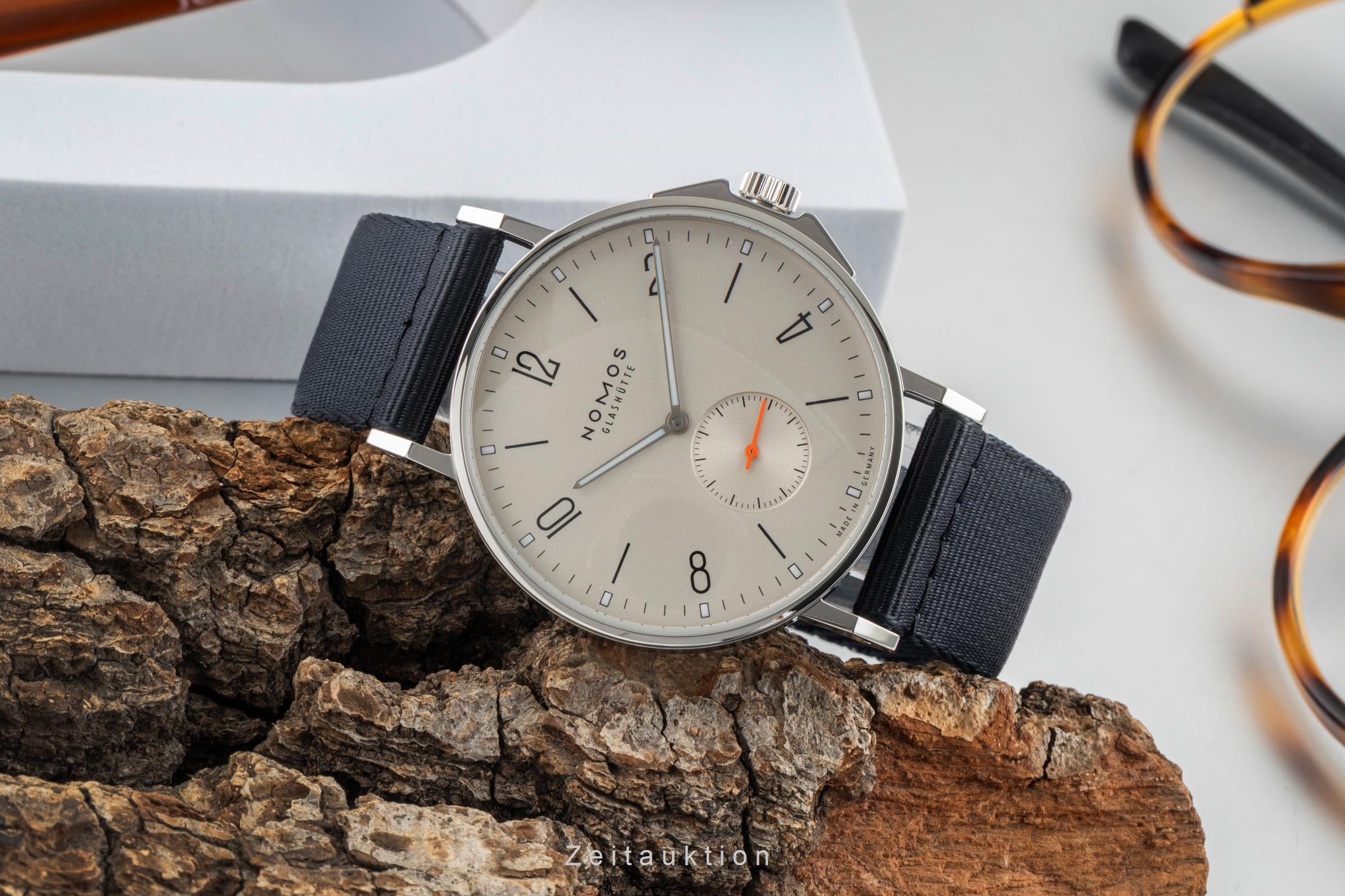 Nomos Ahoi acciaio automatismo orologio da uomo 550 LP: 3380EUR  [2603859]