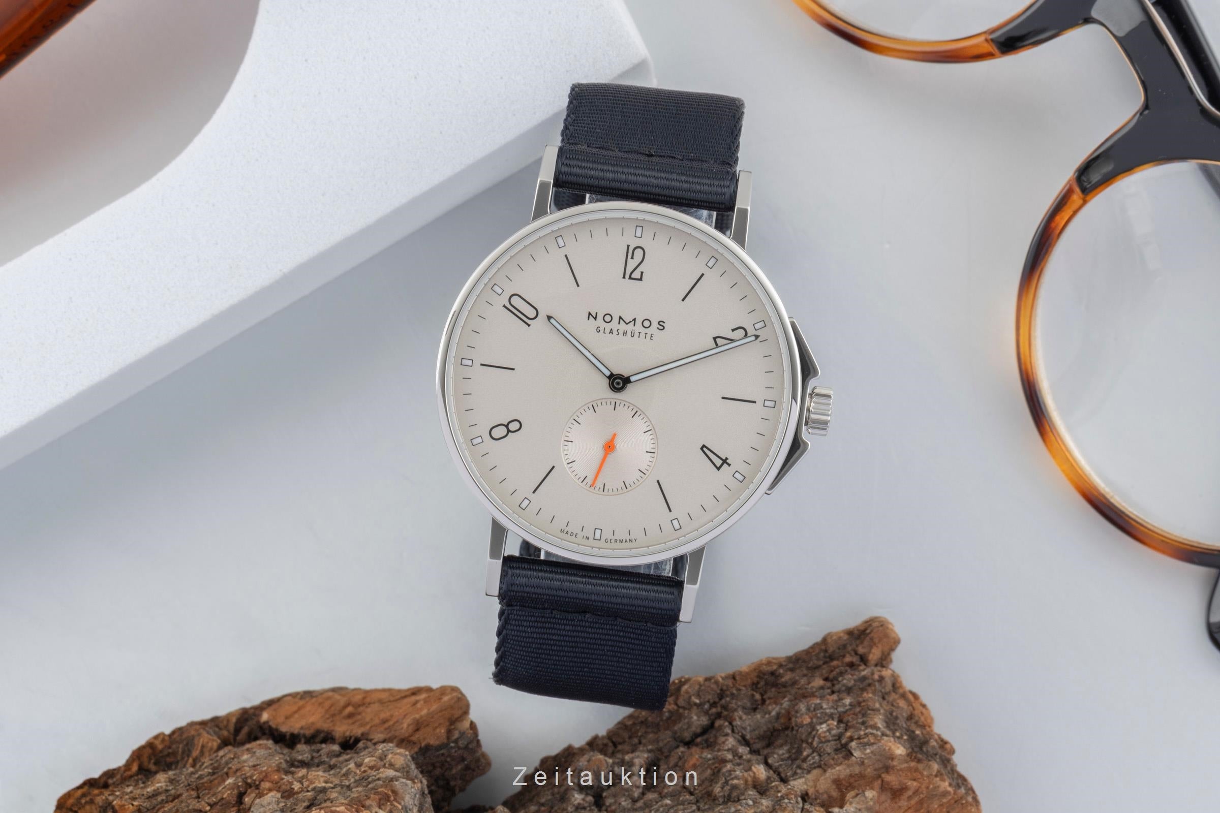 Nomos Ahoi acciaio automatismo orologio da uomo 550 LP: 3380EUR  [2603859]