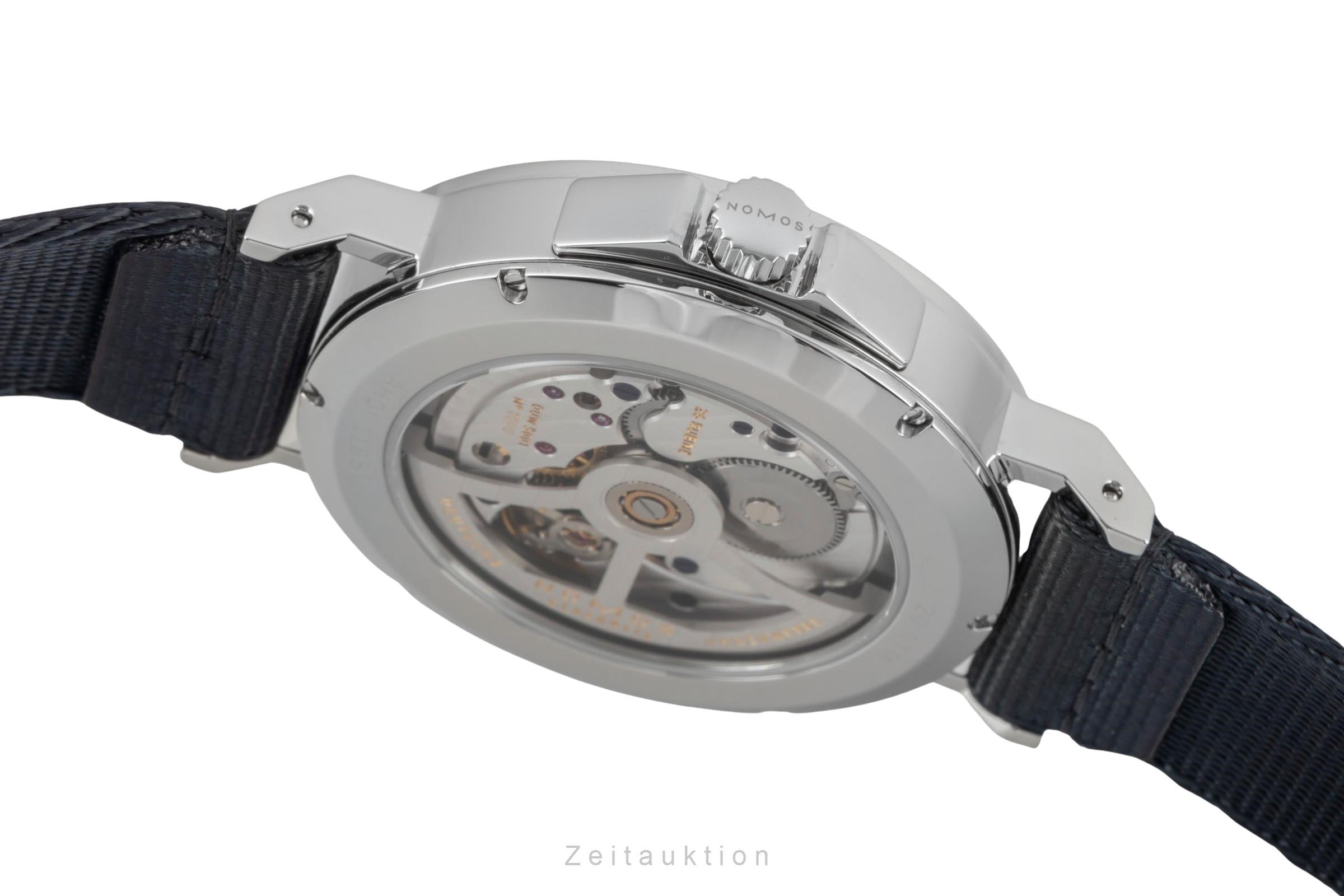 Nomos Ahoi acciaio automatismo orologio da uomo 550 LP: 3380EUR  [2603859]