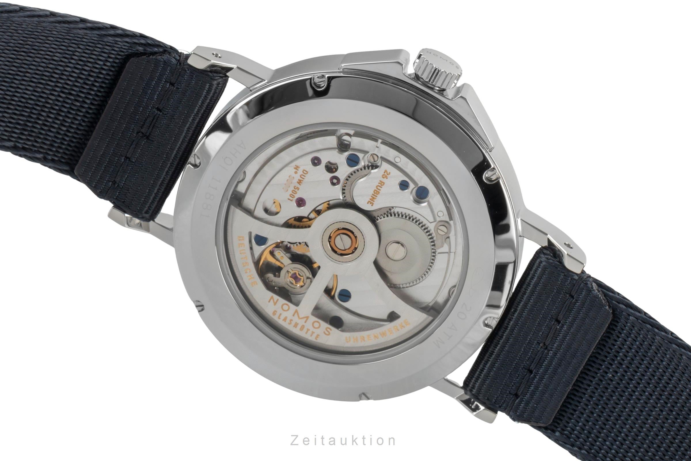 Nomos Ahoi acciaio automatismo orologio da uomo 550 LP: 3380EUR  [2603859]